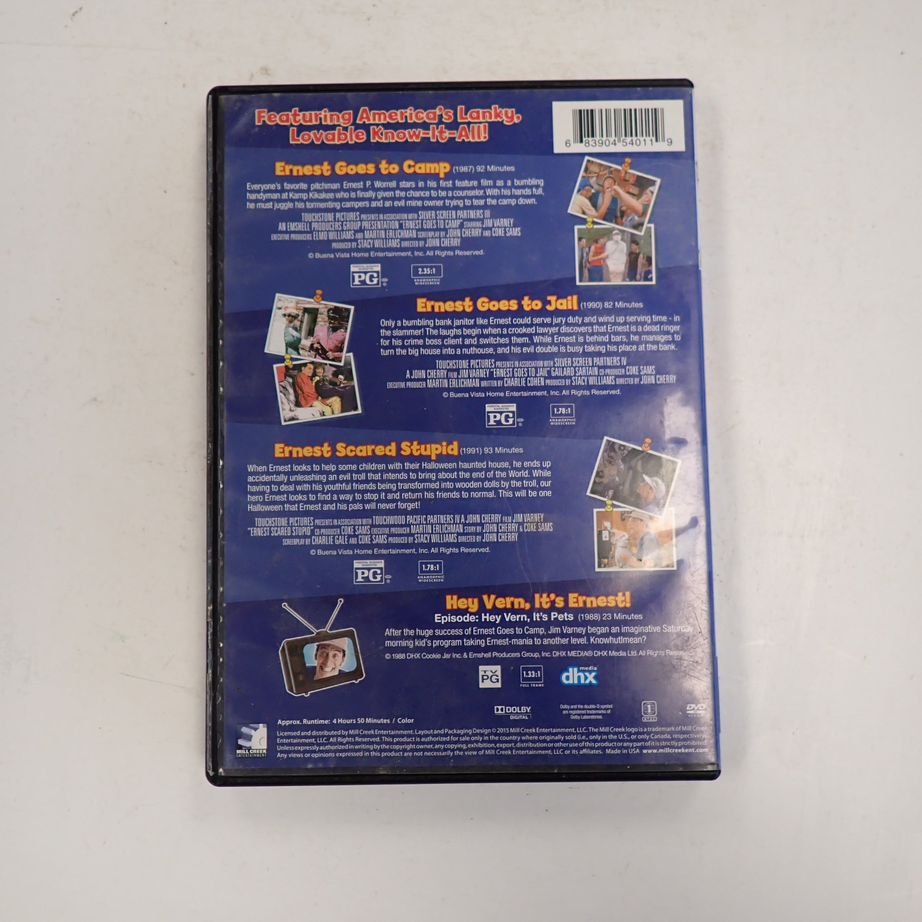 Everything Ernest 3 Movie Collection - DVD