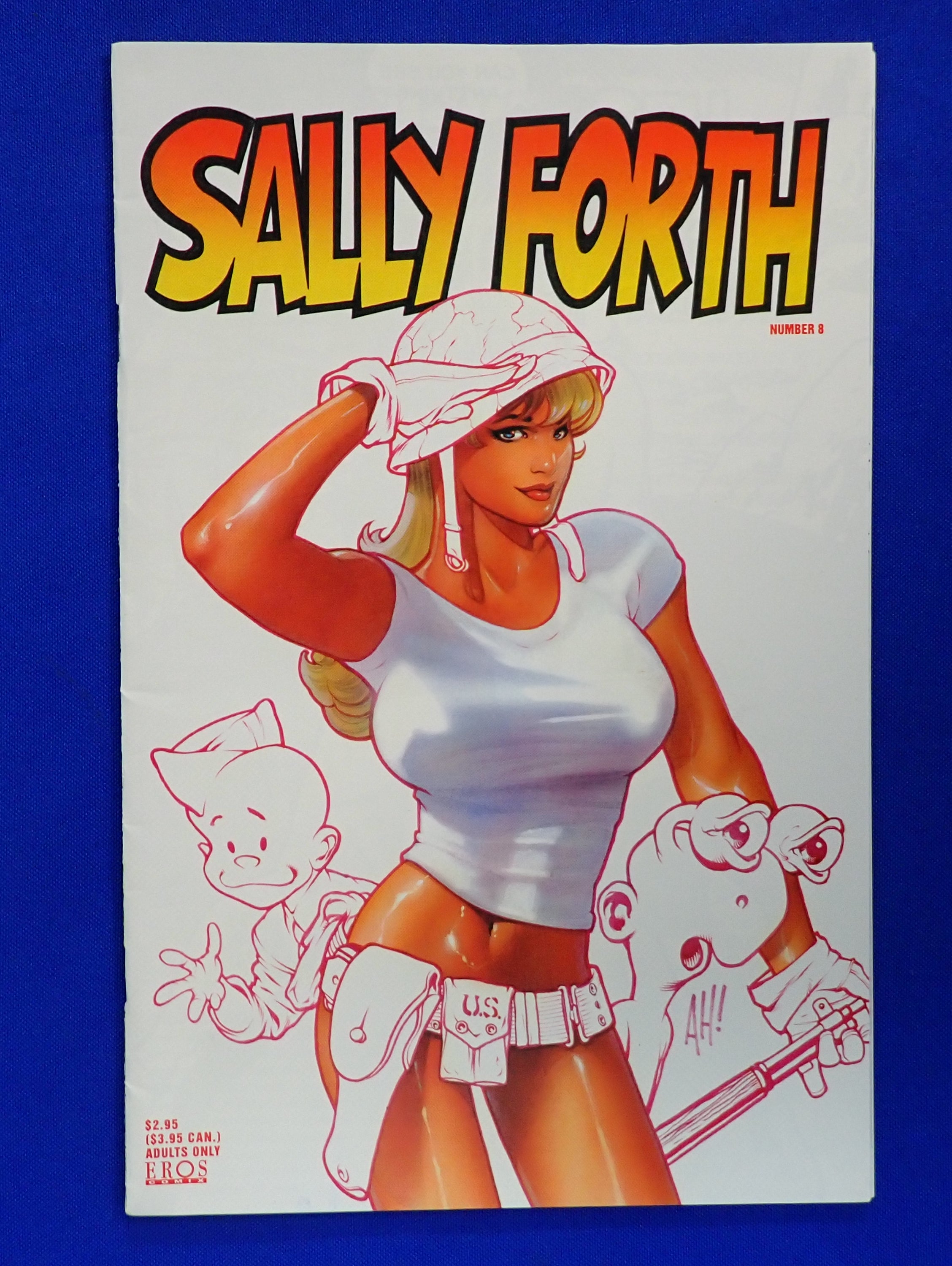 Sally Forth #8 (1995) - VF+ (8.5) - Rare Adam Hughes Cover