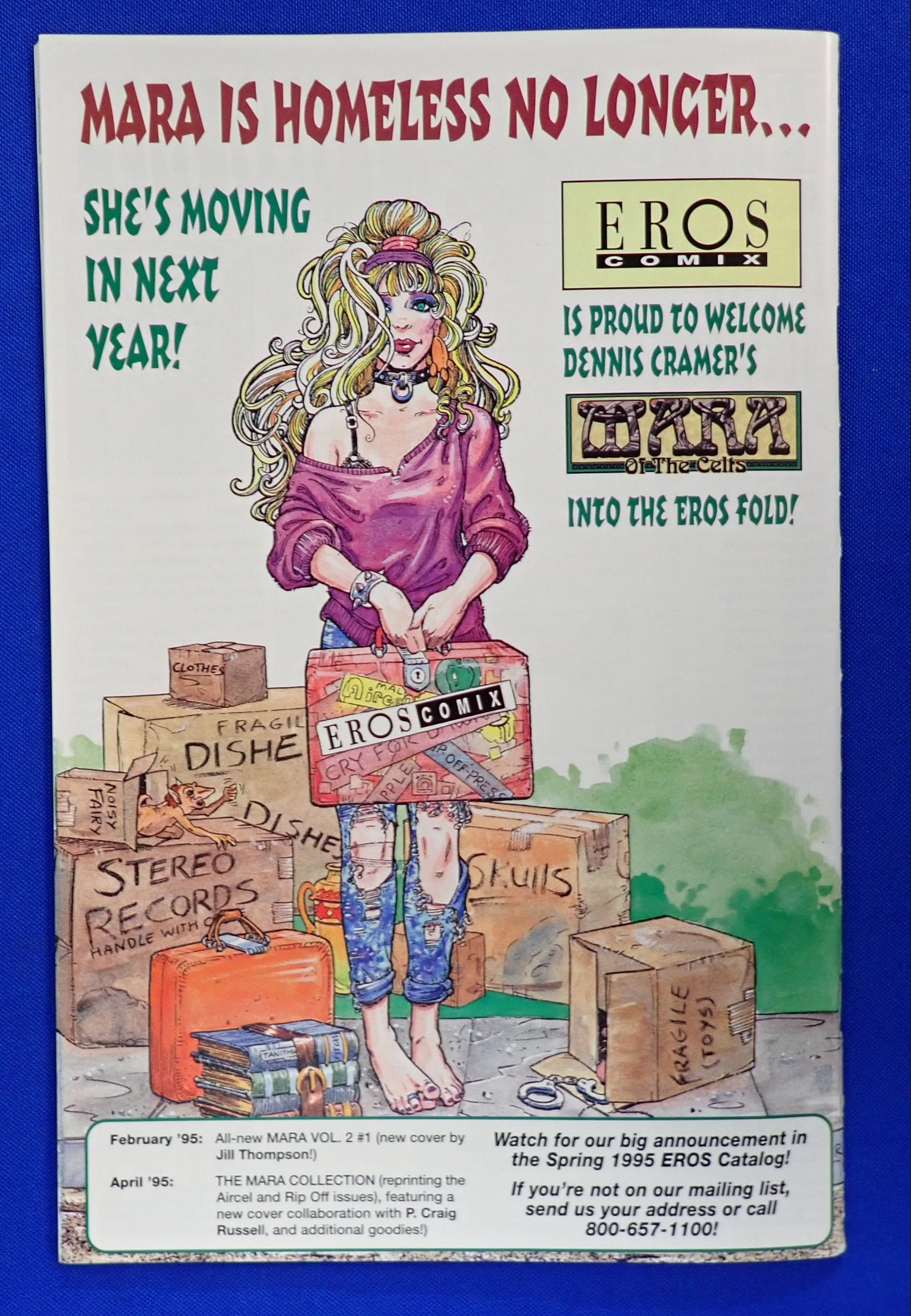 Sally Forth #8 (1995) - VF+ (8.5) - Rare Adam Hughes Cover