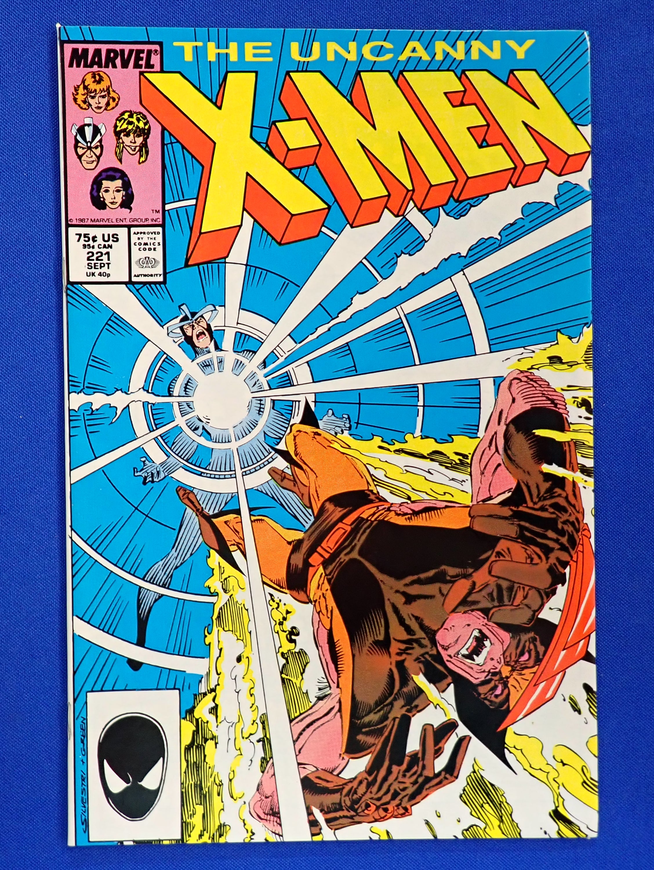 Uncanny X-Men #221 (1987) - VF (8.0) - 1st Mr. Sinister