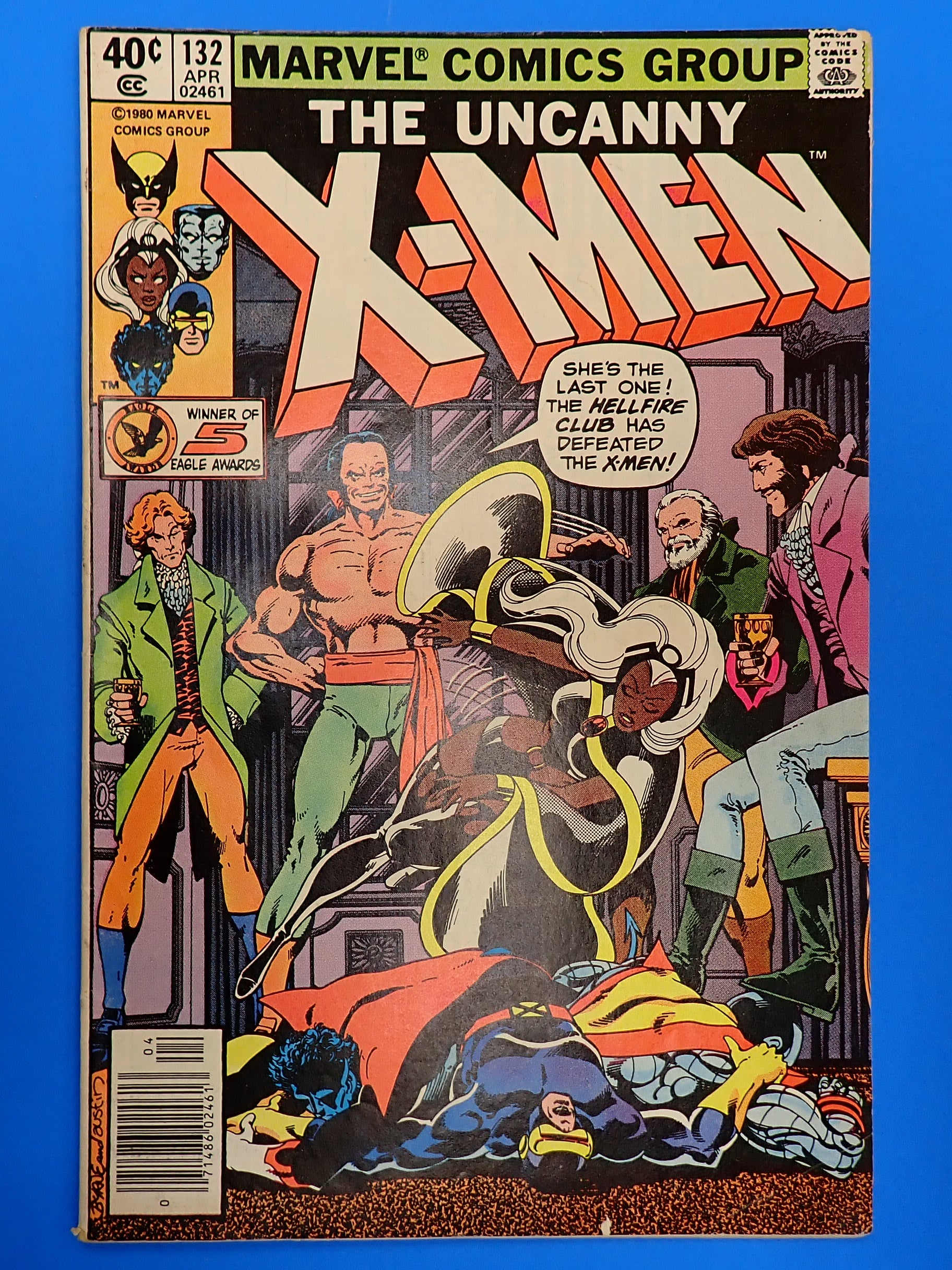 The Uncanny X-Men #132 (1980) - FN/VF (7.0) - 1st Full Team App. Hellfire Club