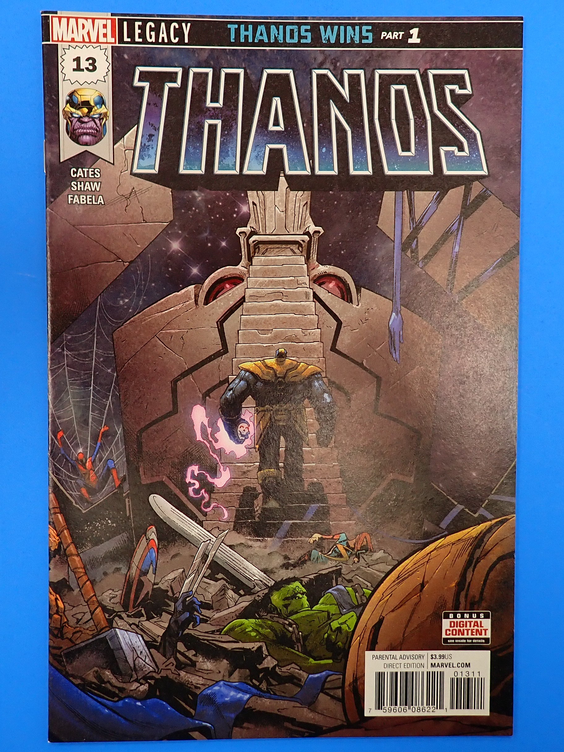 Thanos #13 (2017) - VF/NM+ (9.0+) - 1st App. Cosmic Ghost Rider