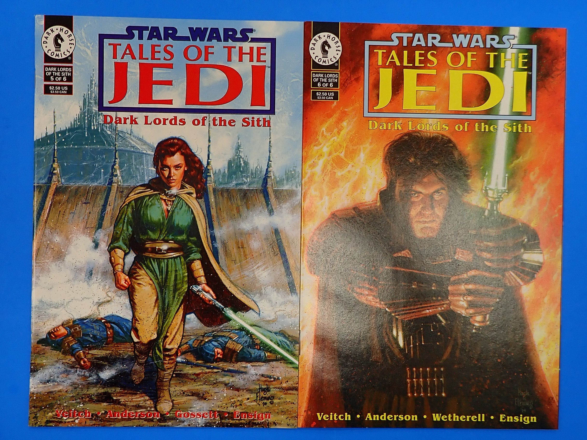 Star Wars Tales of the Jedi Dark Lords of the Sith 1-6 Full (1994) - VF/NM (9.0) - 1st App. Exar Kun