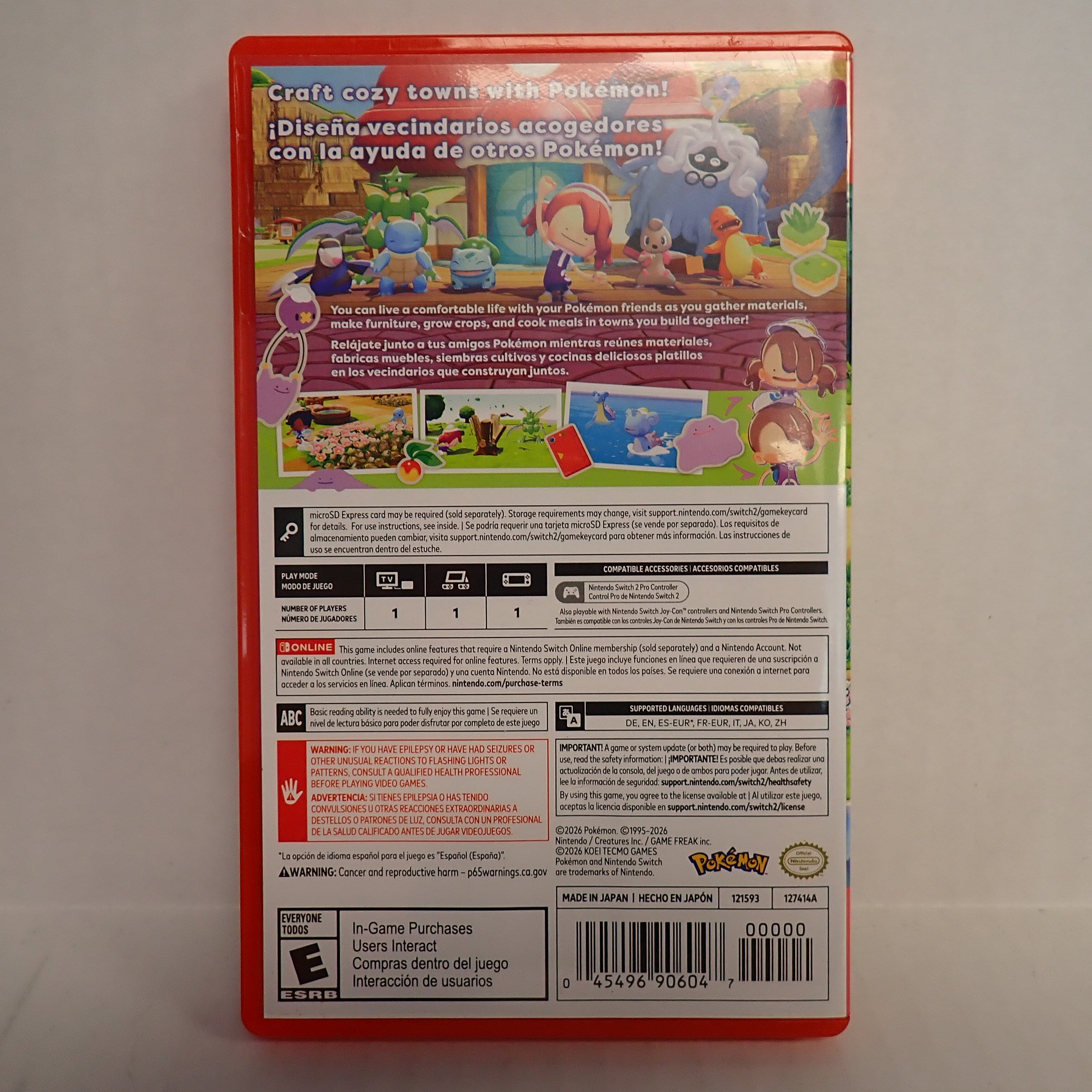 Pokemon Pokopia - Switch 2