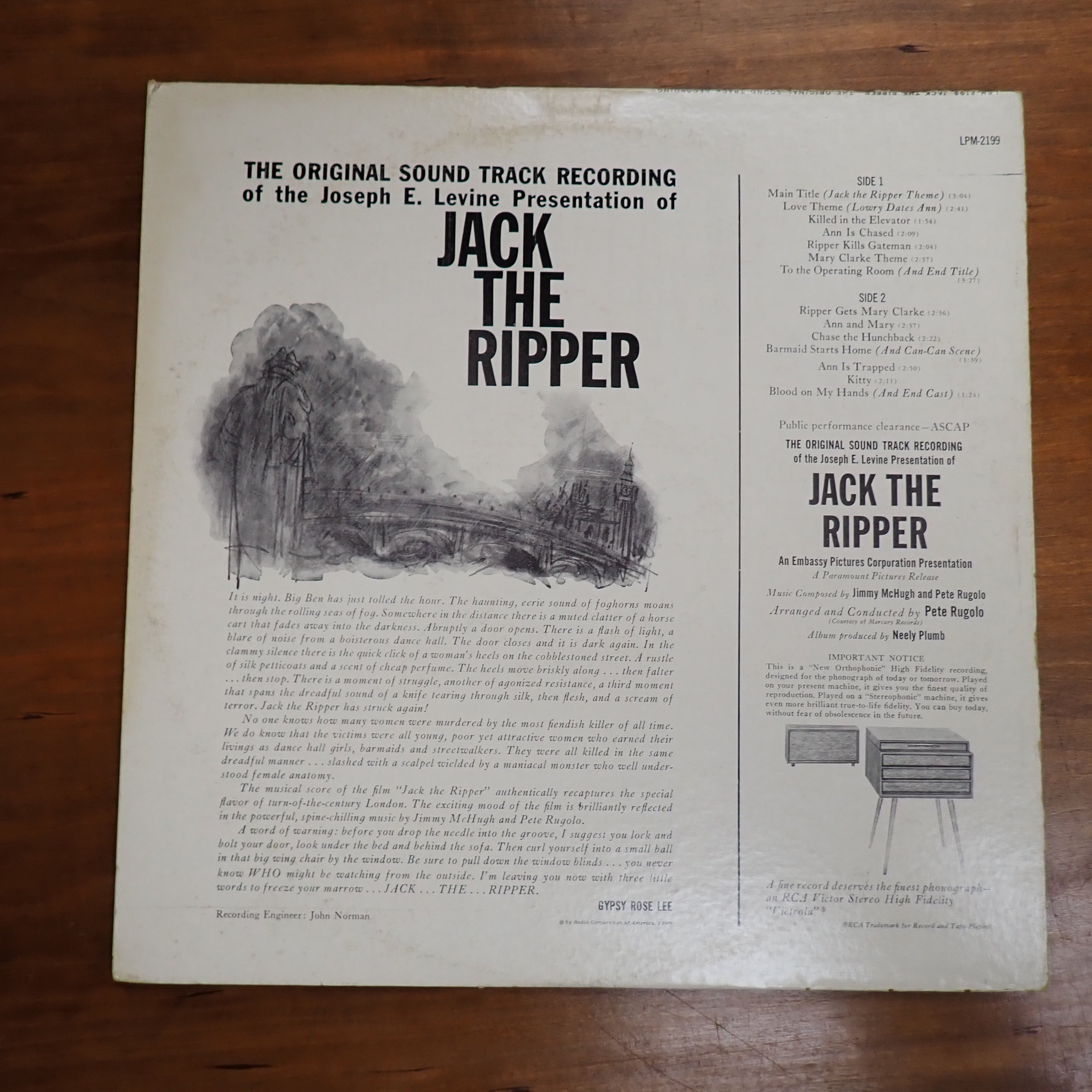Jack The Ripper (The Original Soundtrack Recording)