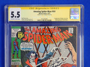 Amazing Spider-Man (1971) - CGC Grade 5.5 - SIGNED by Roy Thomas - 1st Morbius