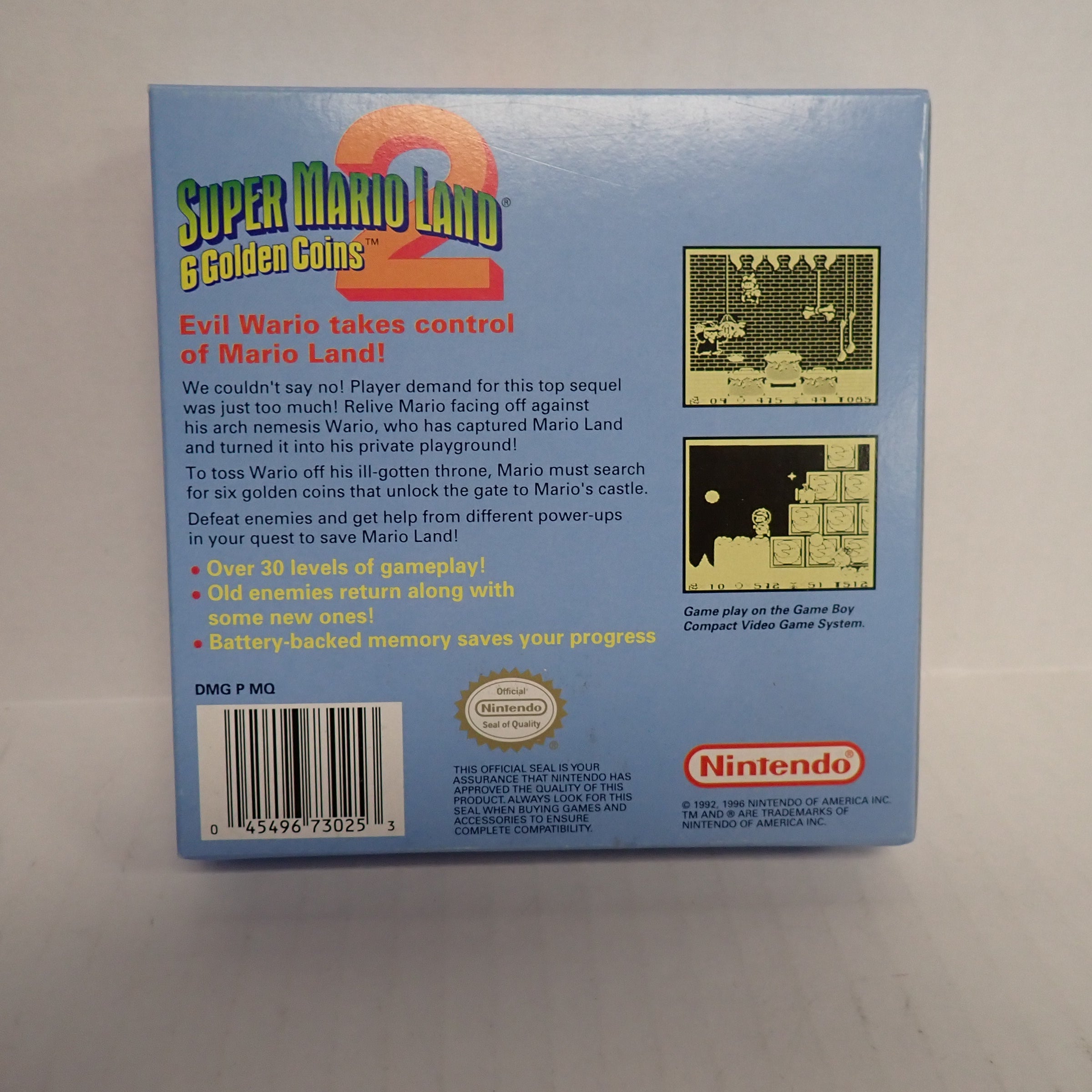 Super Mario Land 2, 6 Golden Coins - GameBoy [Pre-Owned]