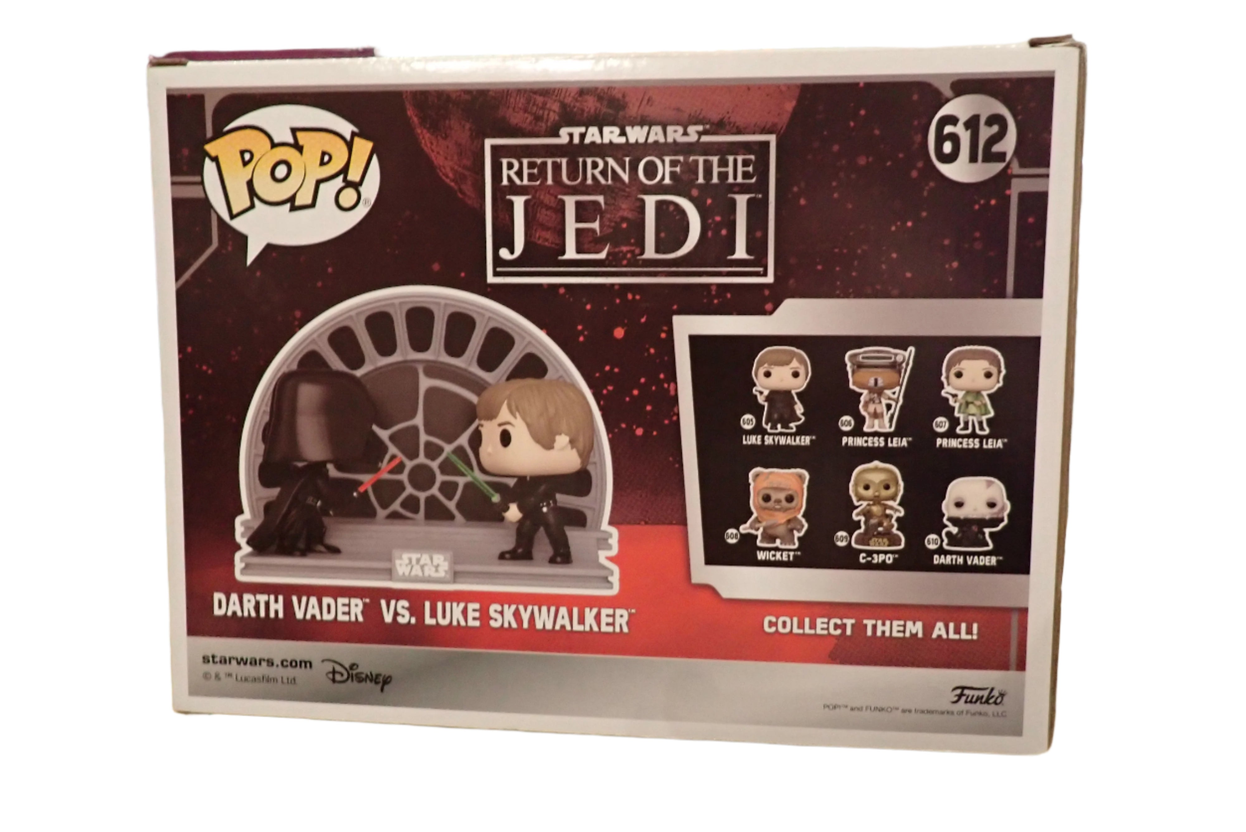 Darth Vader Vs. Luke Skywalker - POP! #612