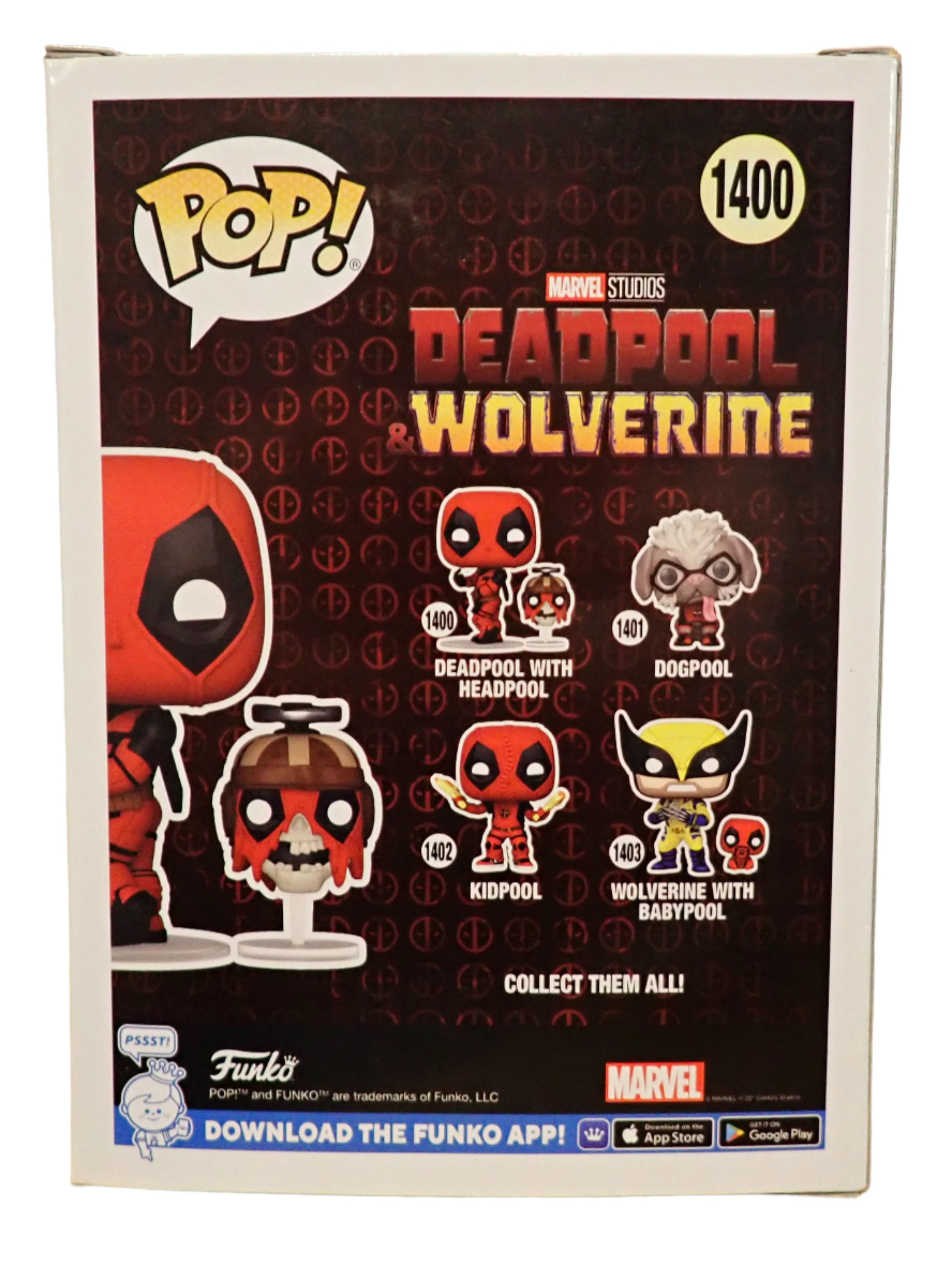 Deadpool w/ Headpool - POP! #1400