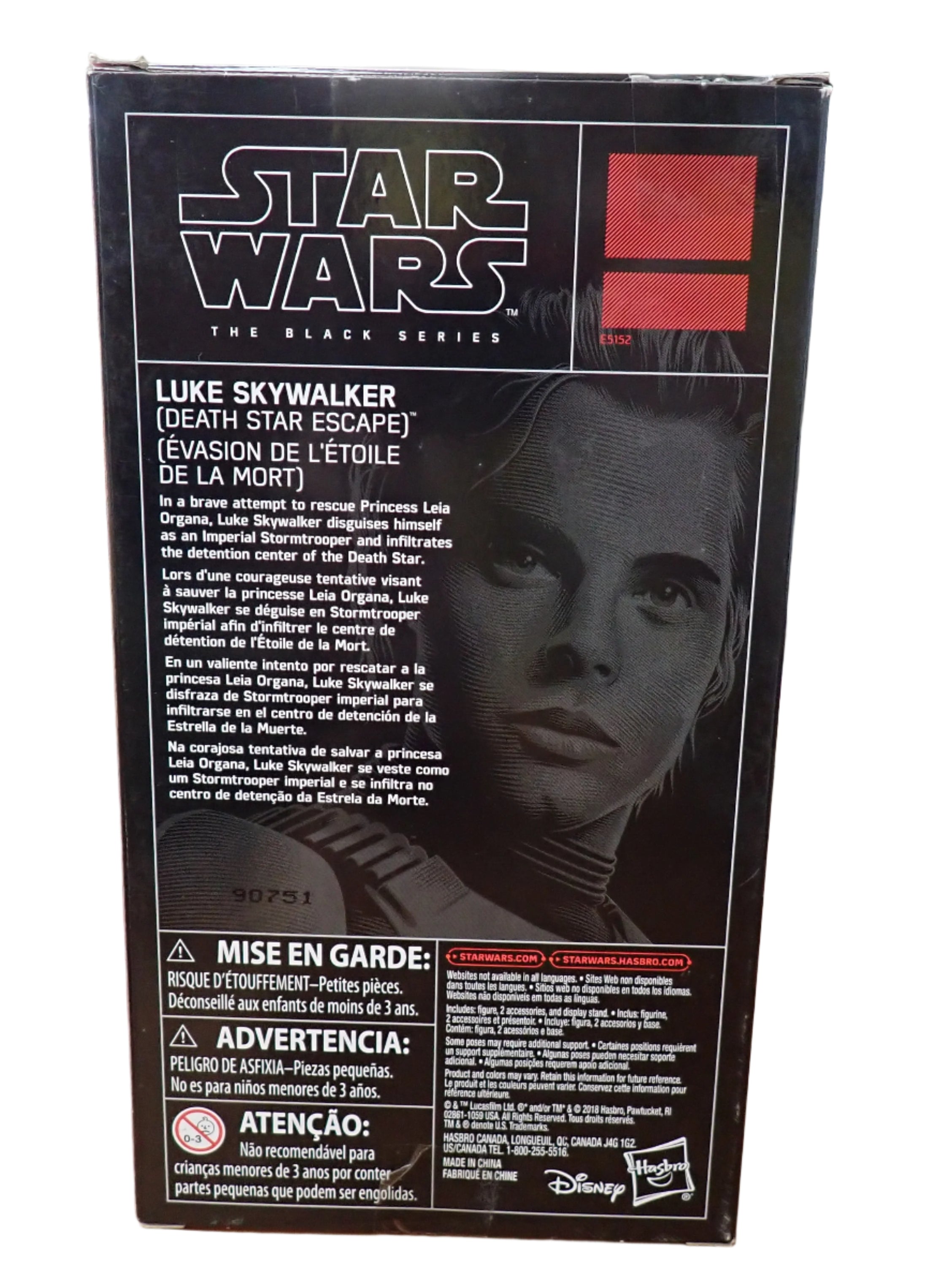 Luke Skywalker (Death Star Escape) 2018 - Black Series [IN BOX]