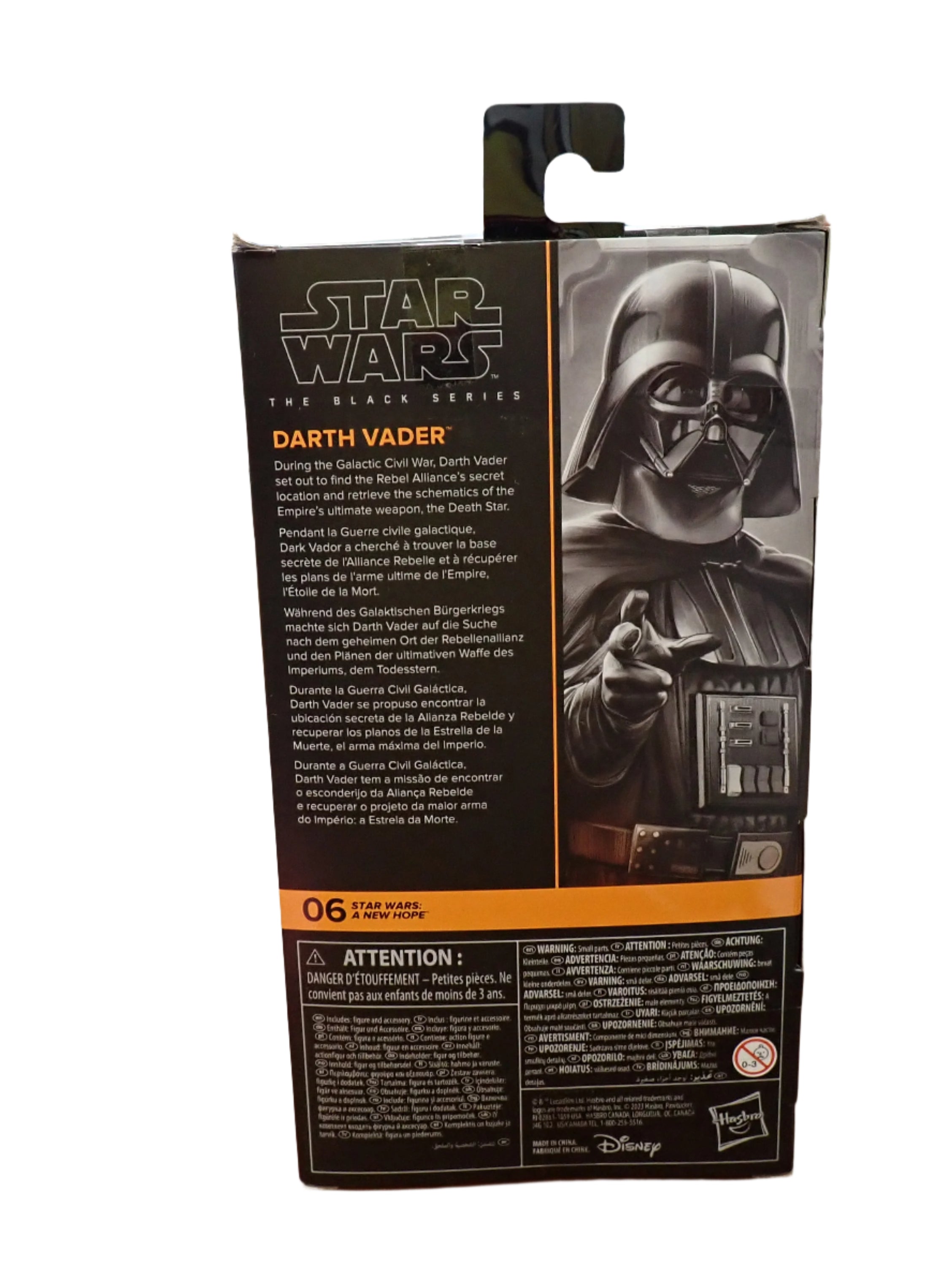 Darth Vader 2023 - Black Series: A New Hope [NEW IN BOX]