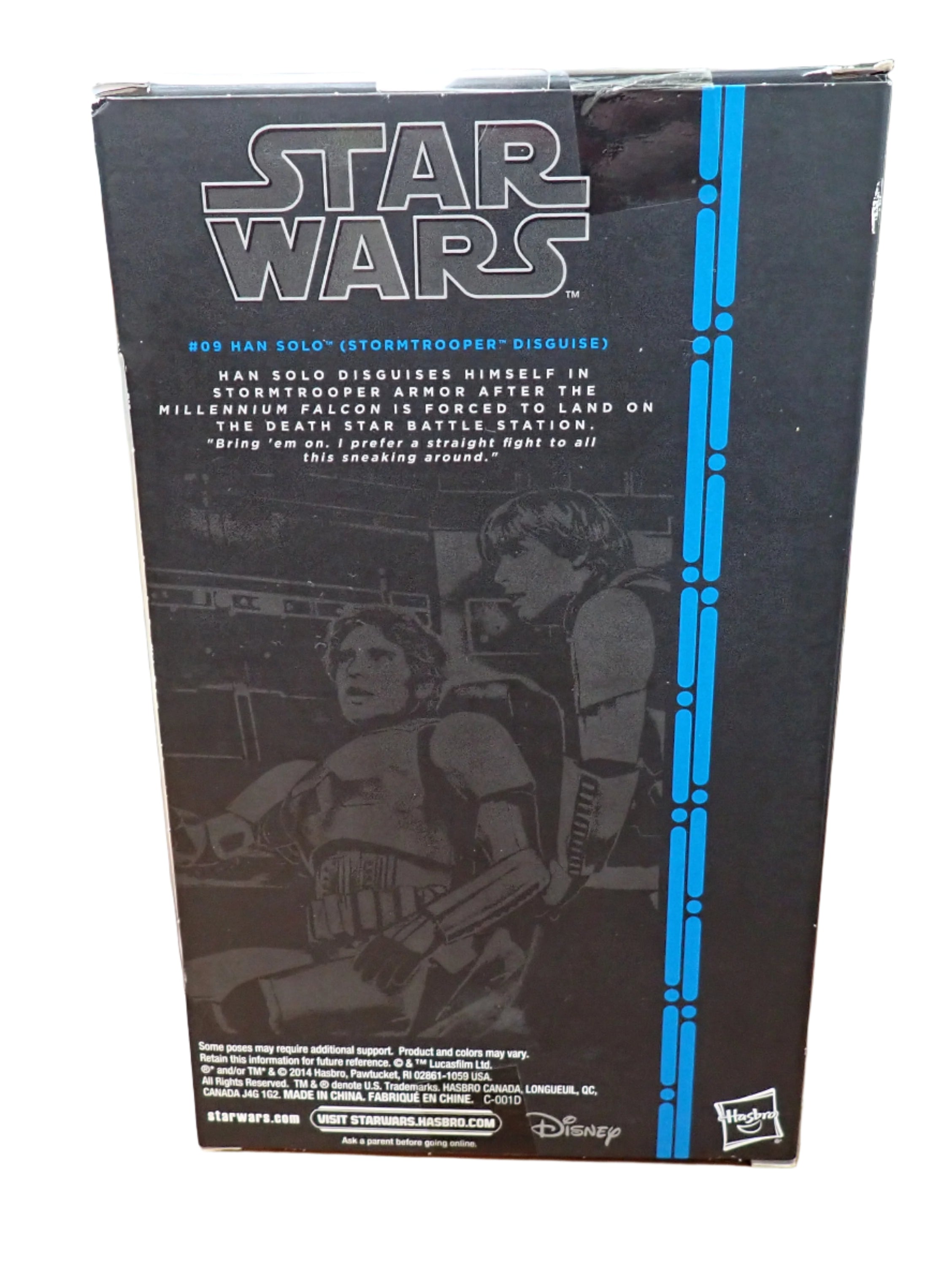 Han Solo #09 (Stormtrooper Disguise) 2014 - Black Series [NEW IN BOX]