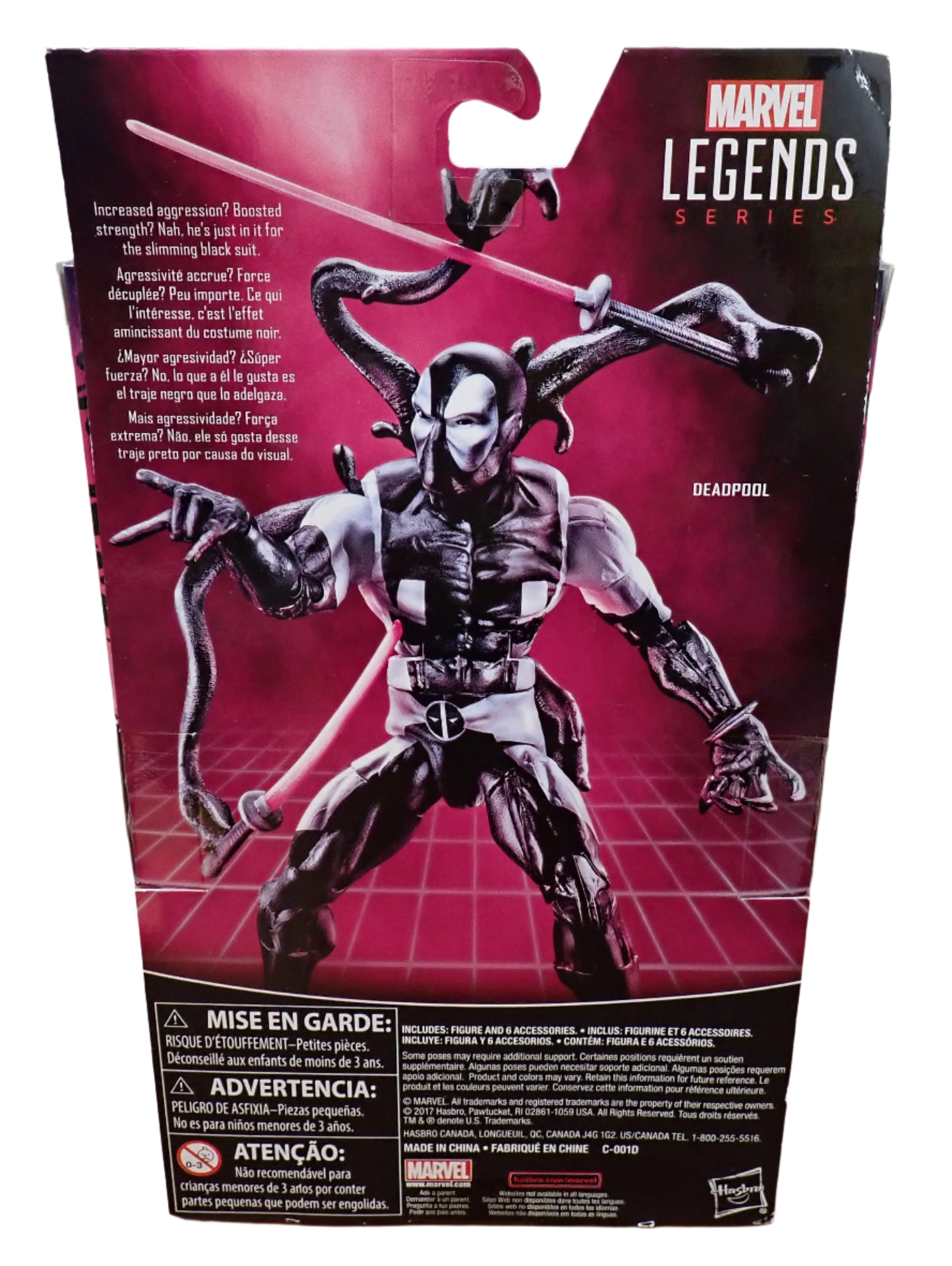 Deadpool Back in Black 2017 - Marvel Legends [INCOMPLETE]