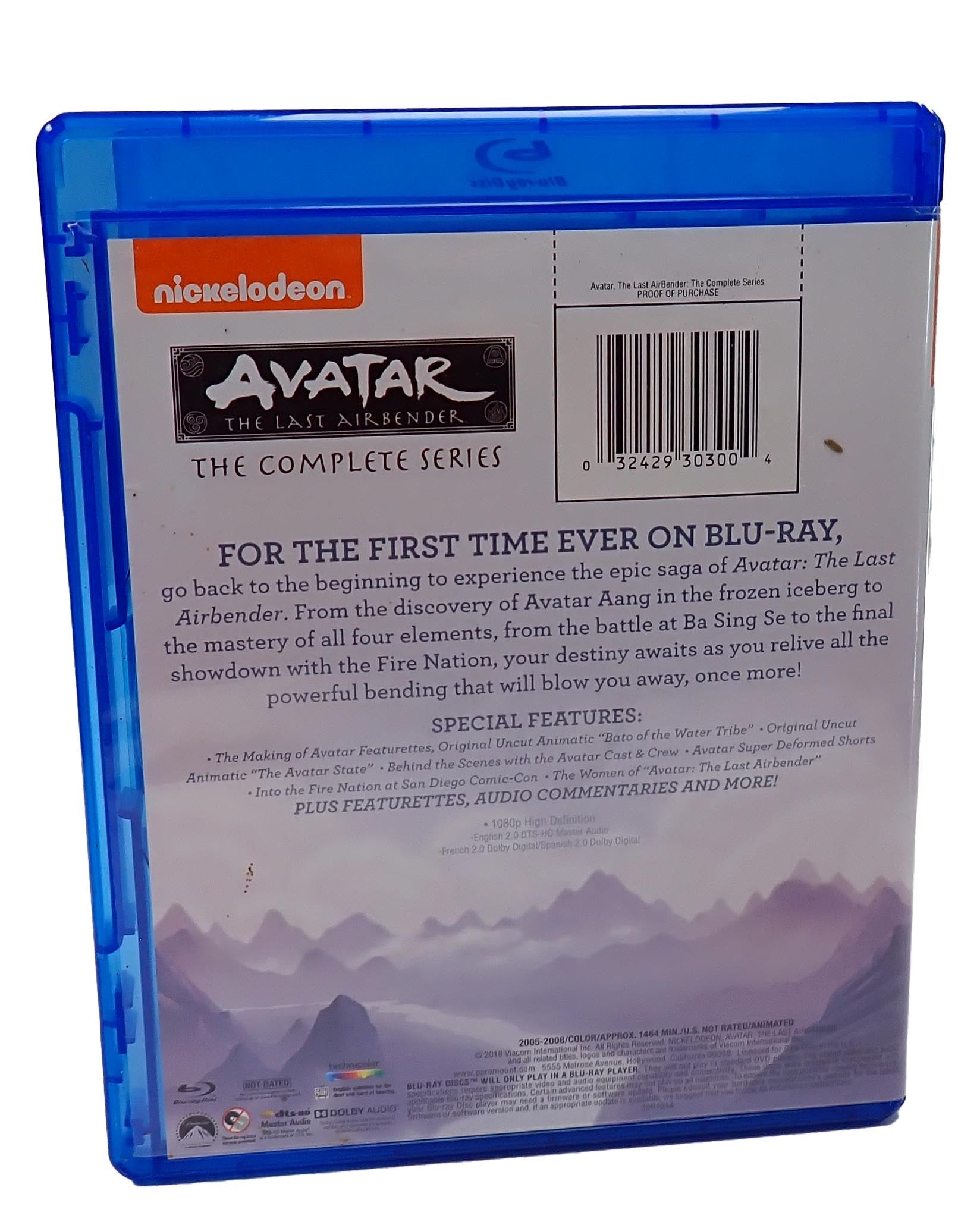 Avatar The Last Airbender [Complete Series] - Blu-Ray