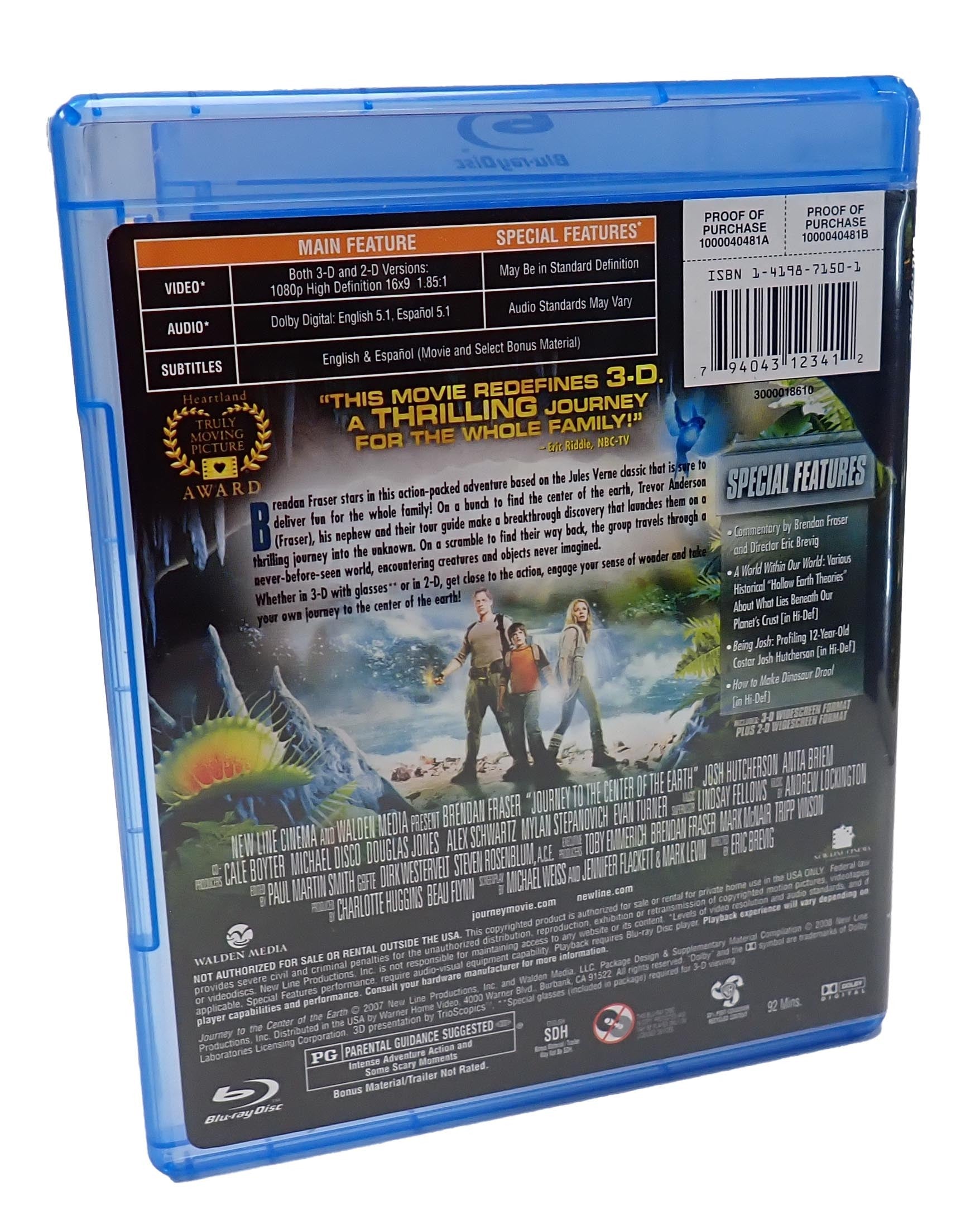 Journey to the Center of the Earth [2007] - Blu-Ray