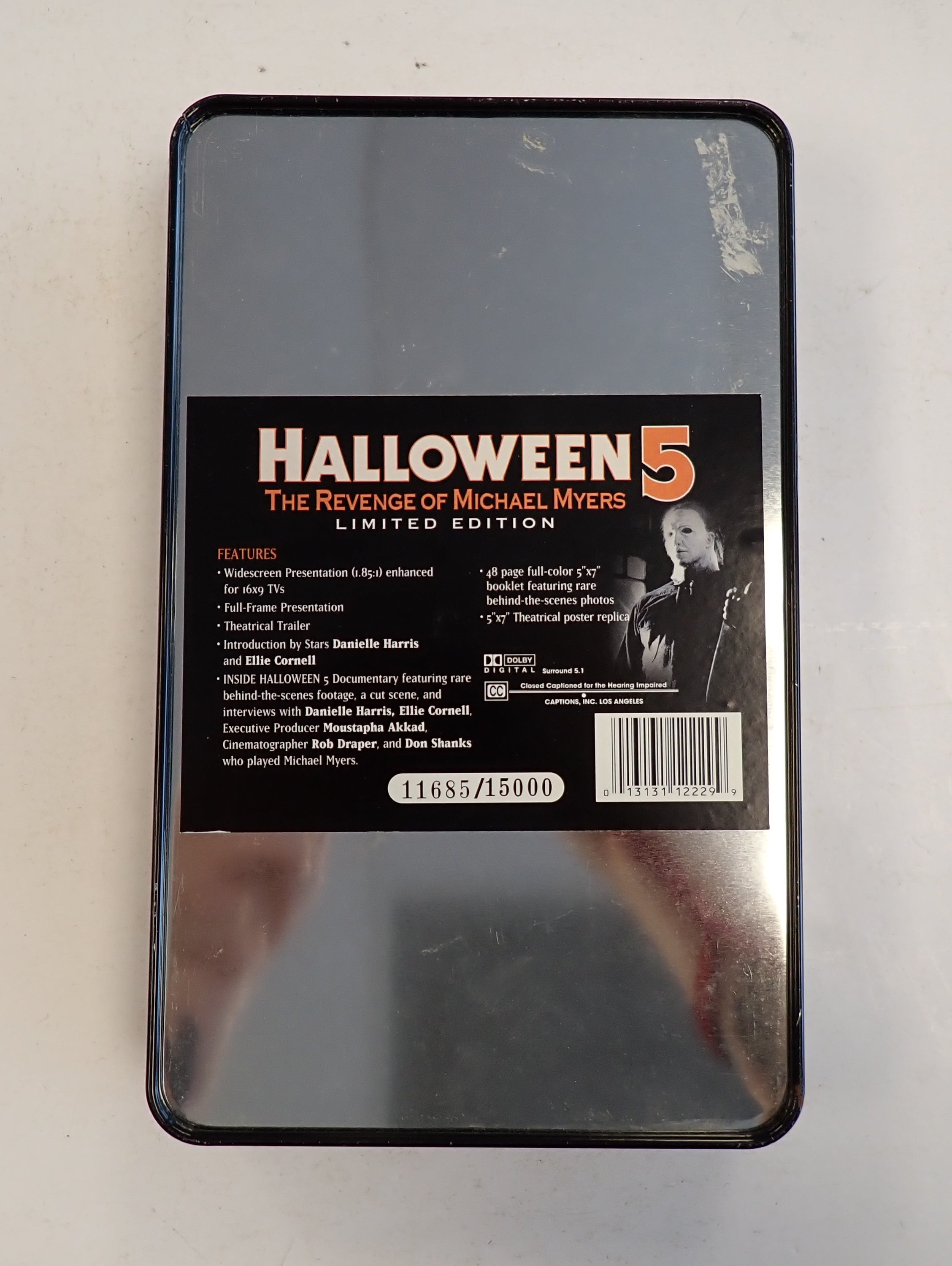 Halloween 5 Collectible Tin Box Set - DVD