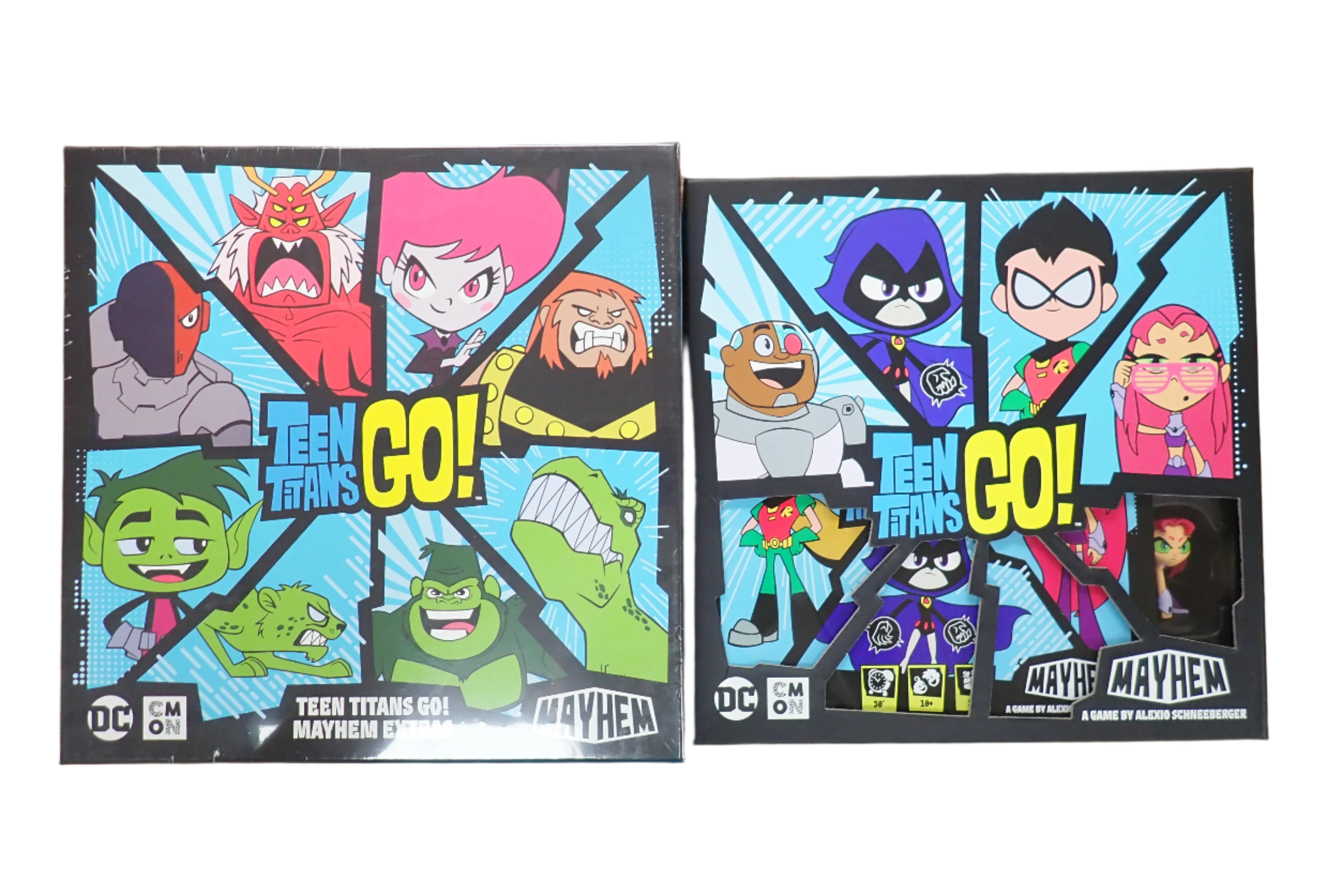 Teen Titans Go Mayhem & Extras Box - USED