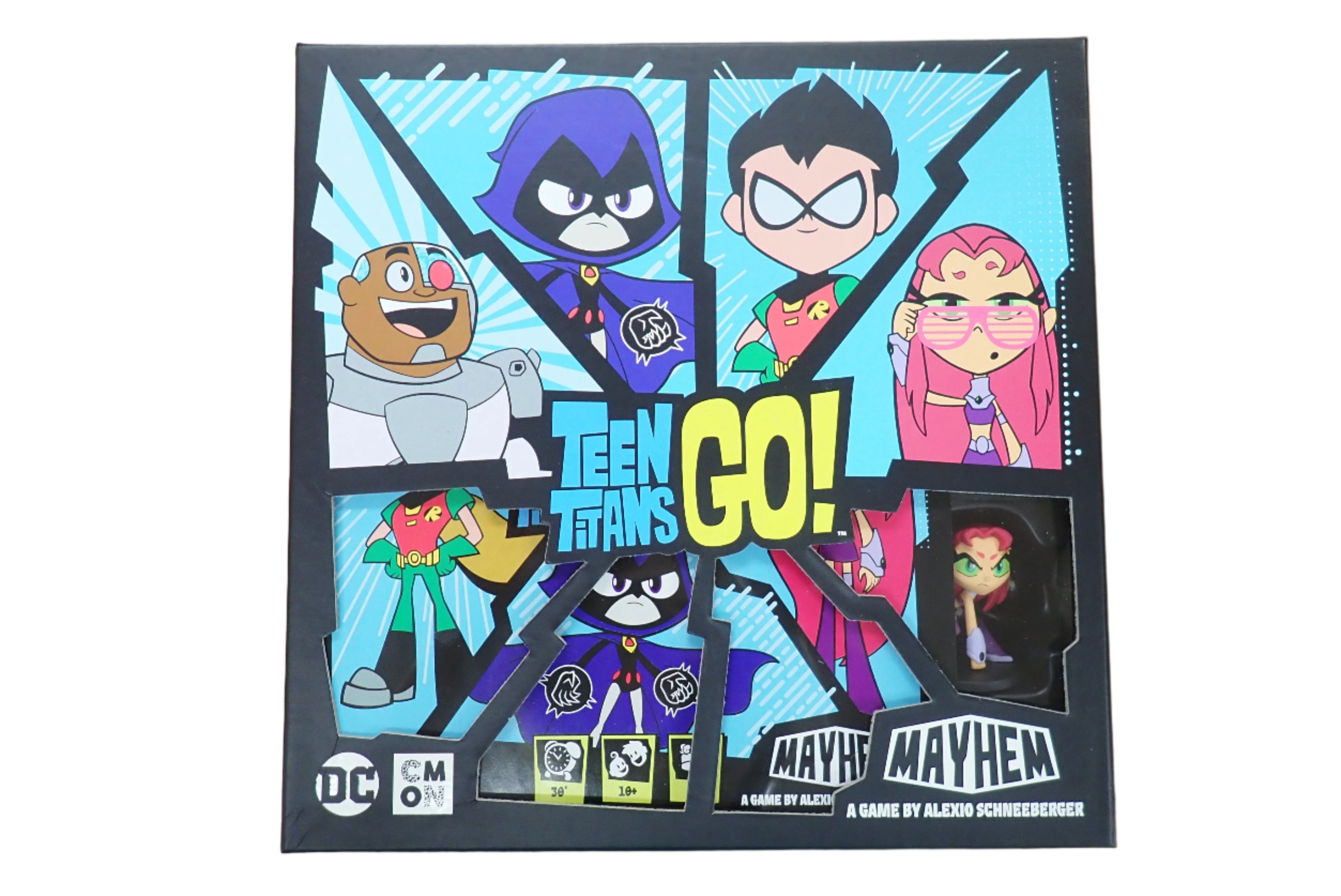 Teen Titans Go Mayhem & Extras Box - USED