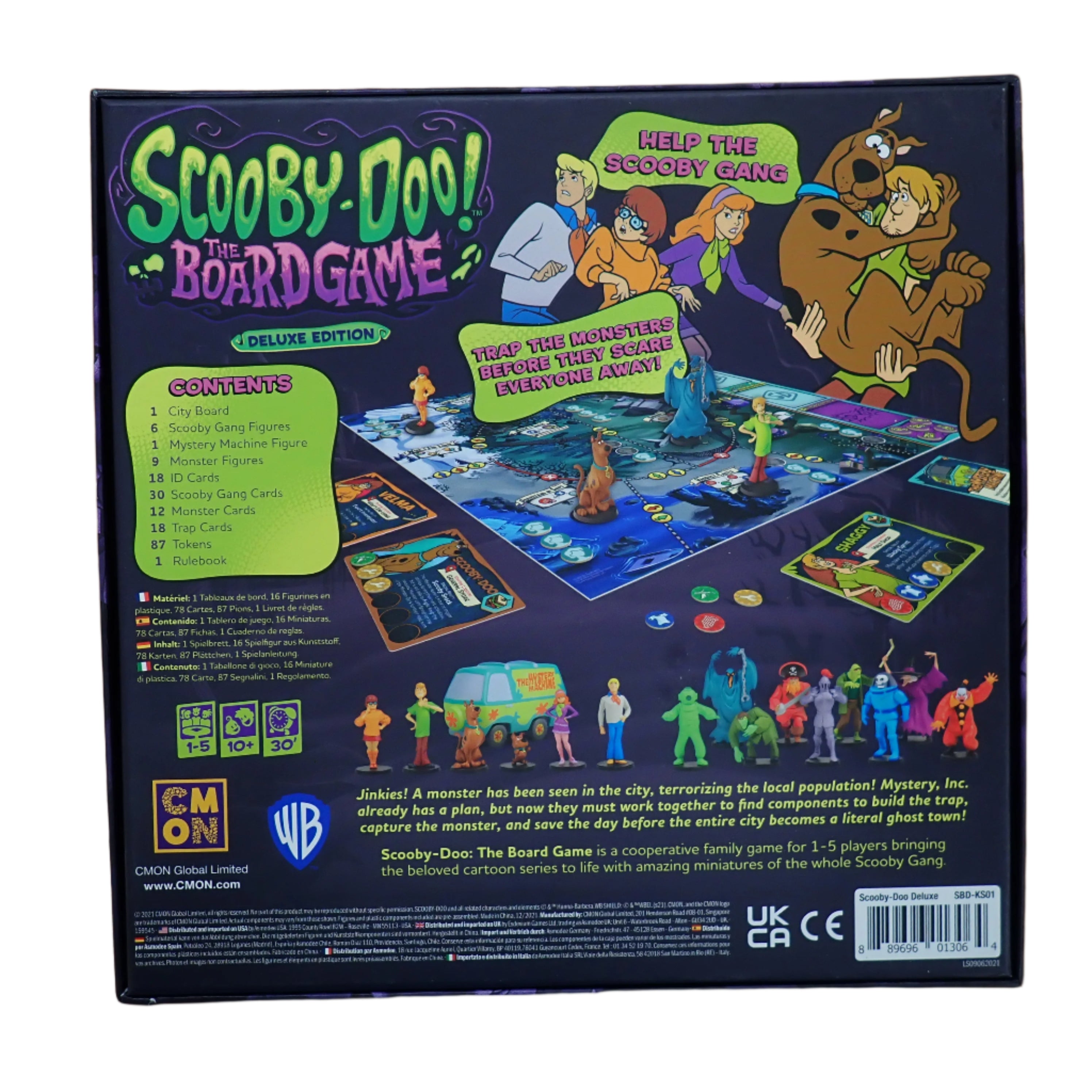 Scooby-Doo! The Board Game Deluxe Edition - UNSEALED