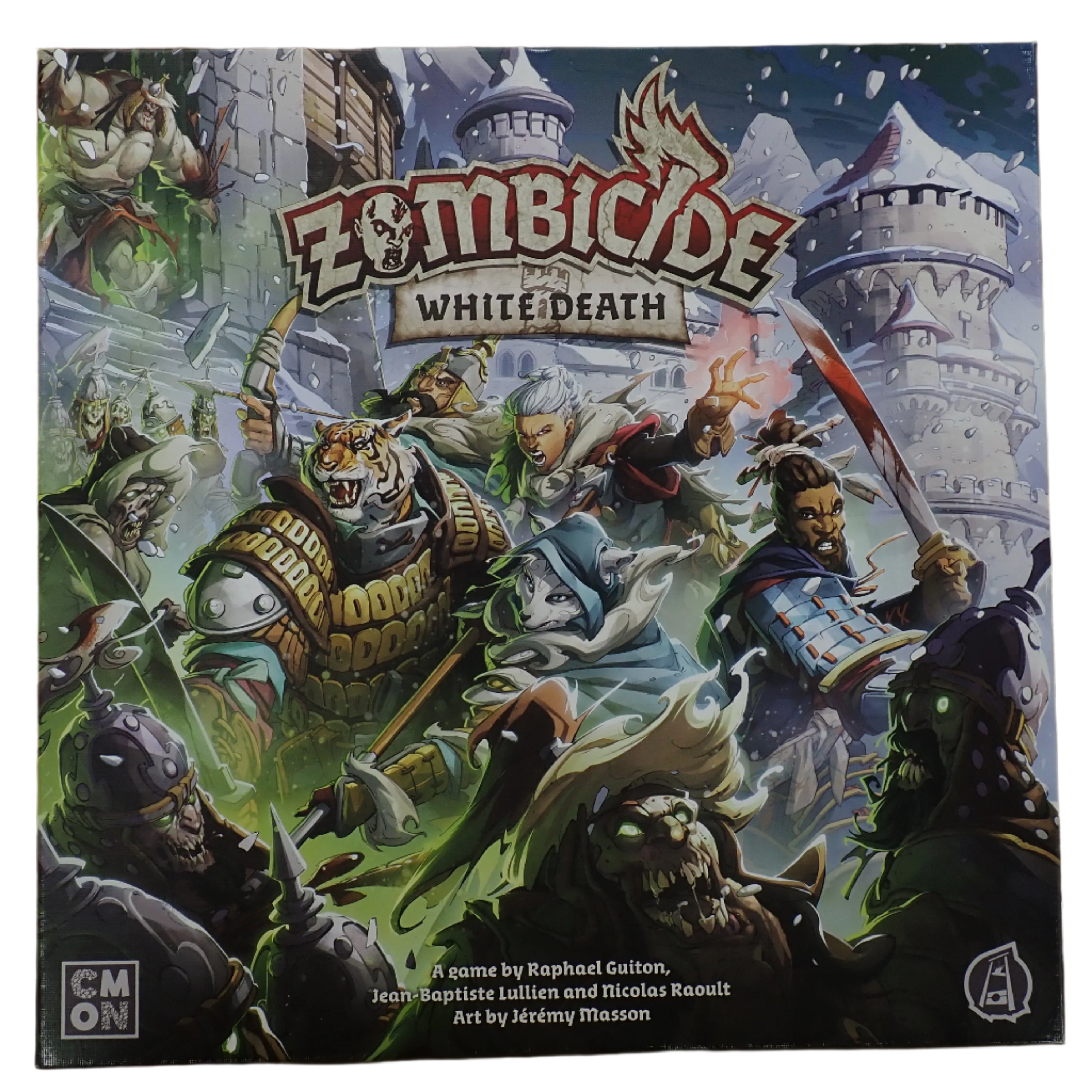 Zombicide White Death & Frozen Fortress Bundle UNPLAYED
