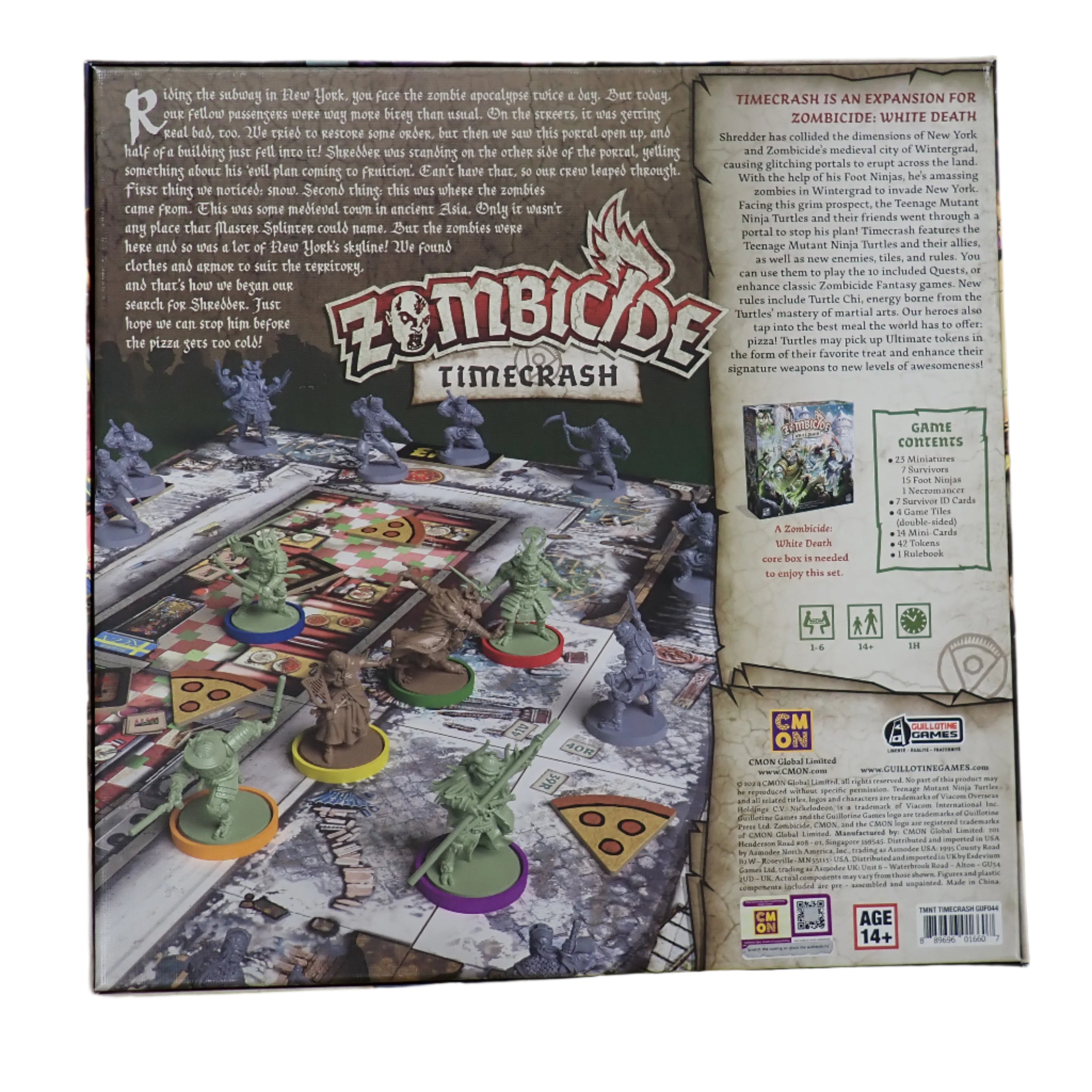 Zombicide: White Death TMNT - UNPLAYED