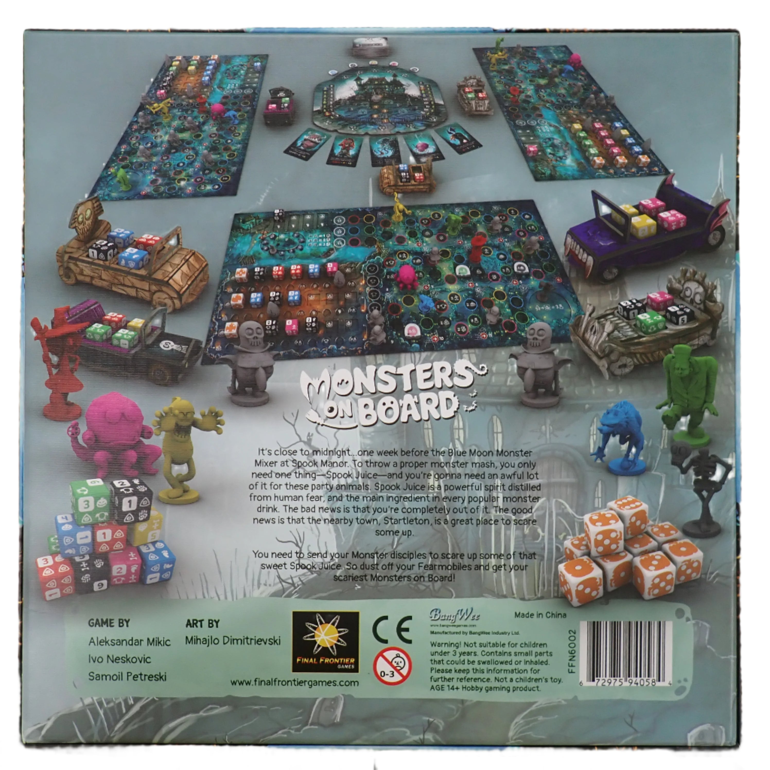 Monsters on Board - UNPLAYED