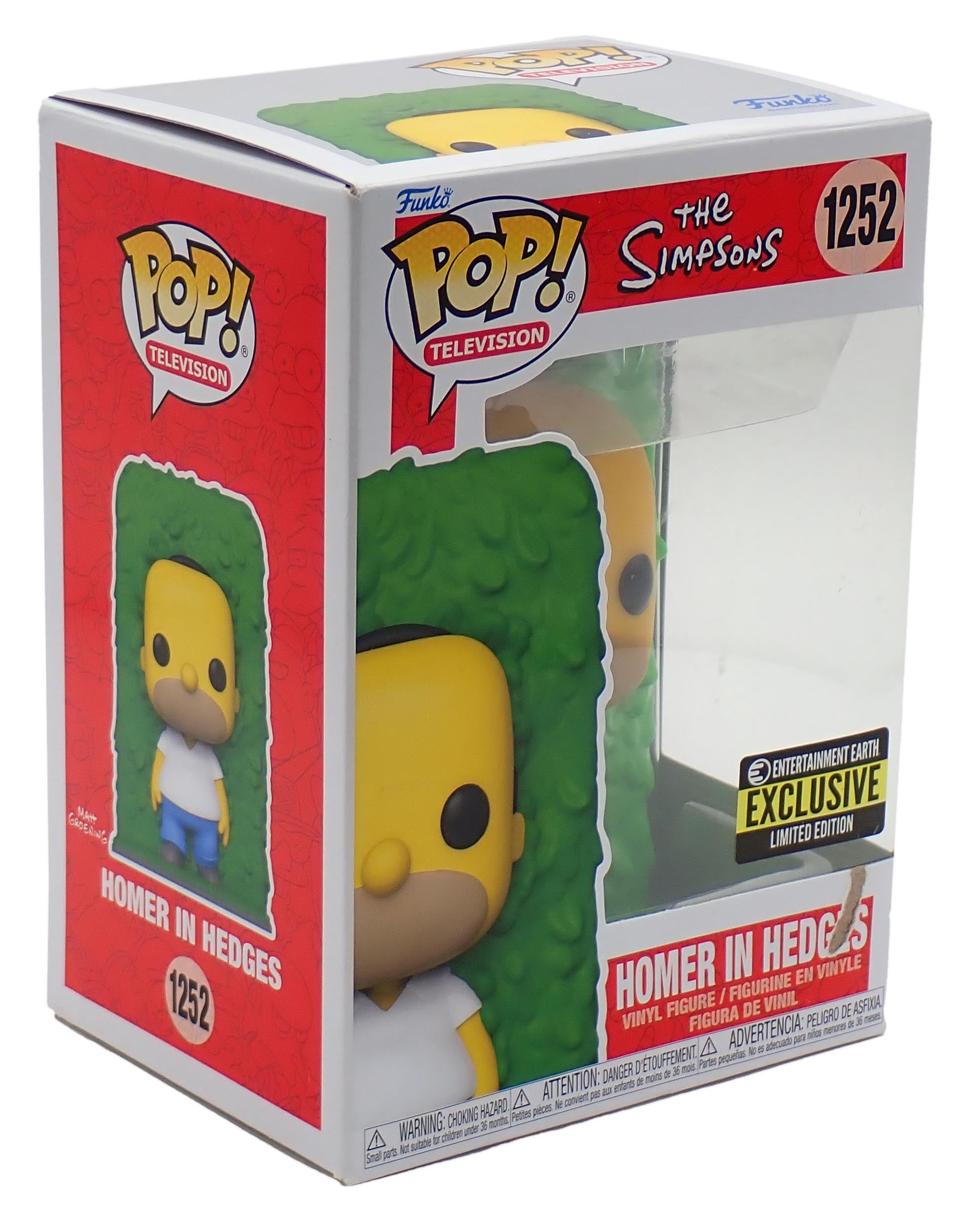 Homer in Hedges - POP! #1252