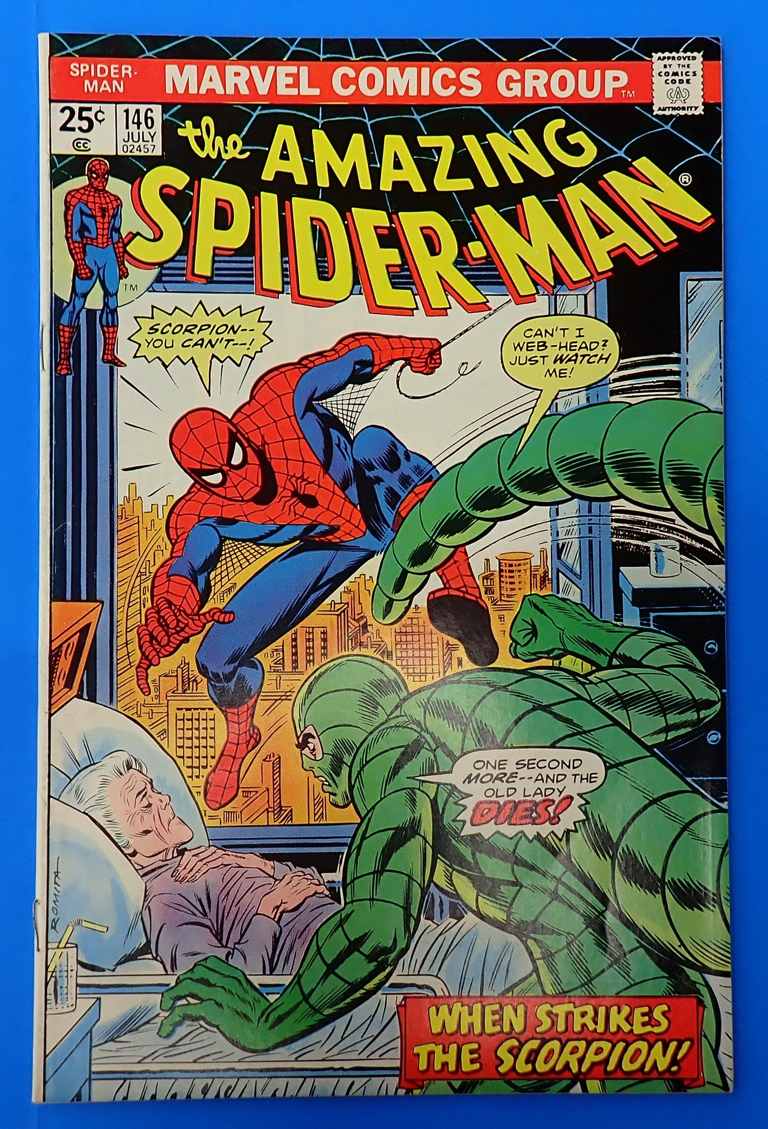 Amazing Spider-Man #146 (1975) - VF- (7.5) - Bronze Age Issue