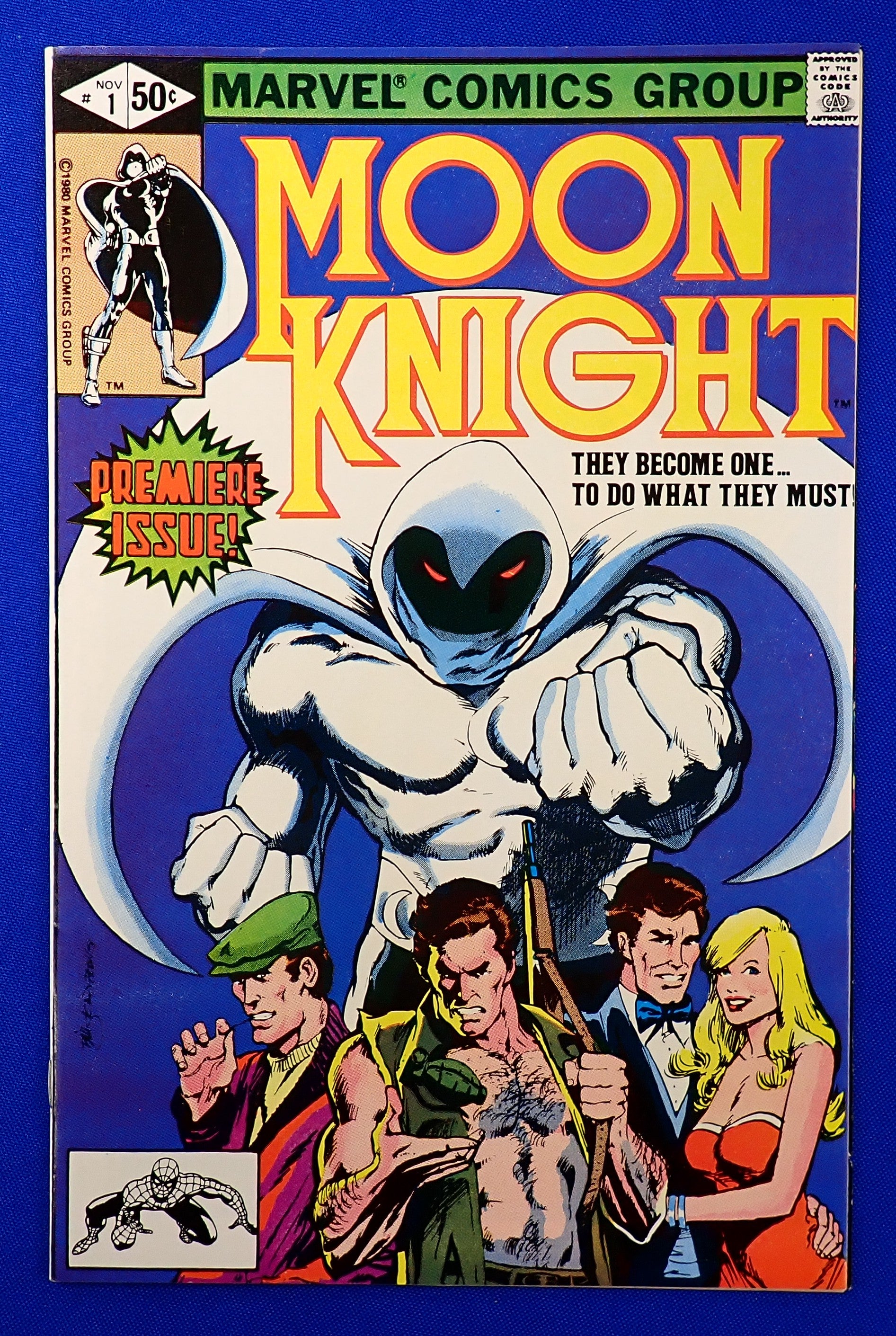 Moon Knight #1 (1980) - NM- (9.2) - 1st Solo Ongoing Series