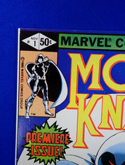 Moon Knight #1 (1980) - NM- (9.2) - 1st Solo Ongoing Series