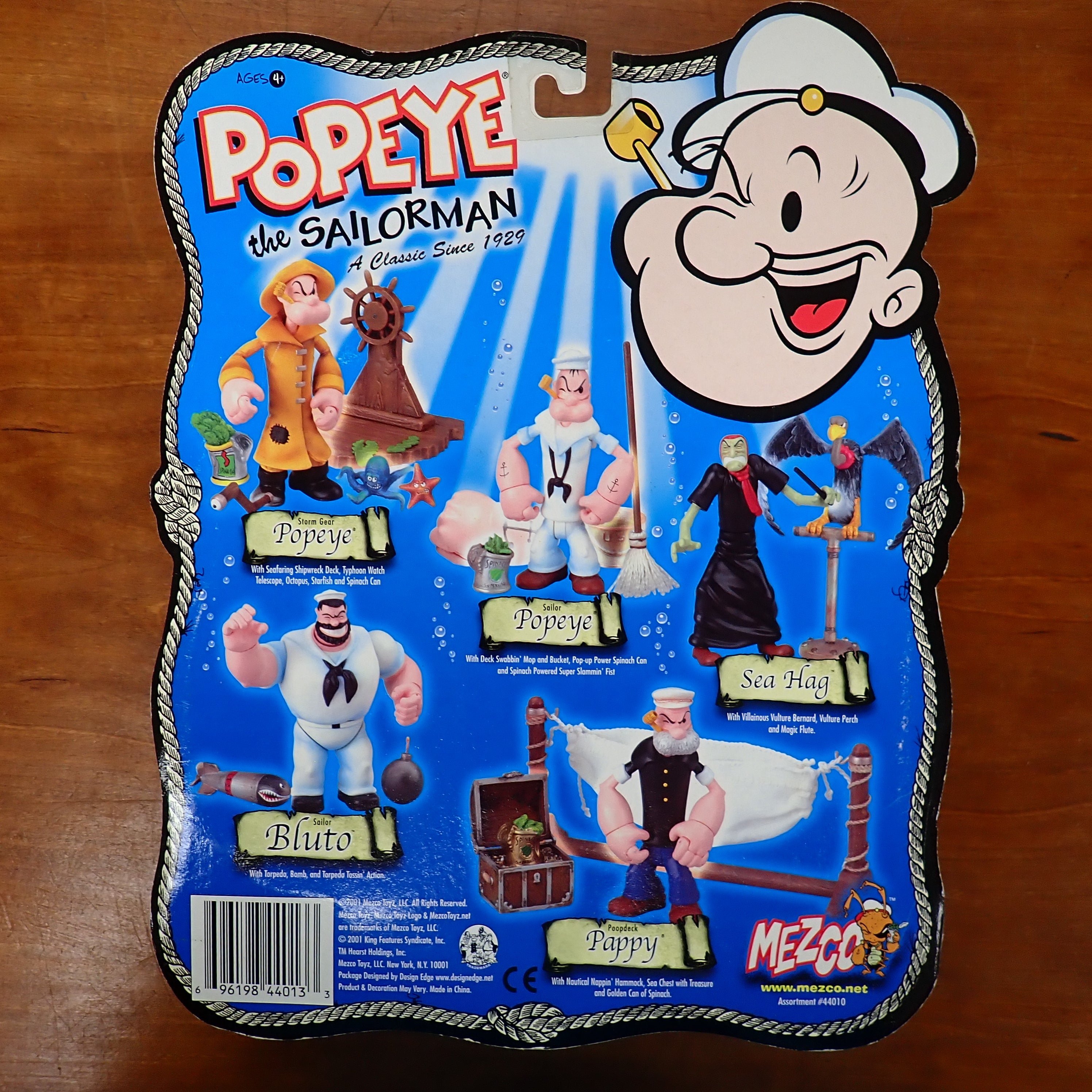 Popeye Bluto Mezco