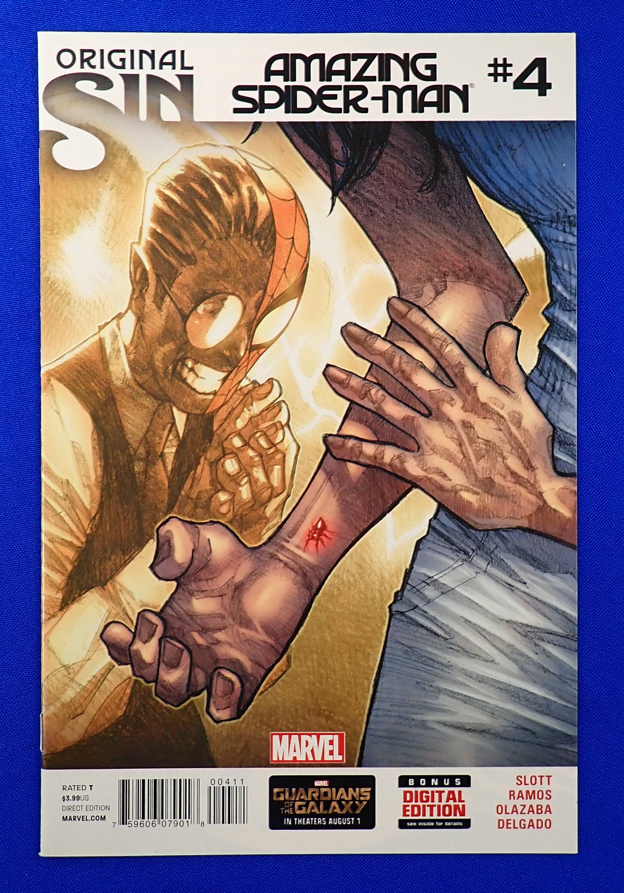 Amazing Spider-Man #4 (2014) - NM+ (9.4+) - 1st Full App. Silk