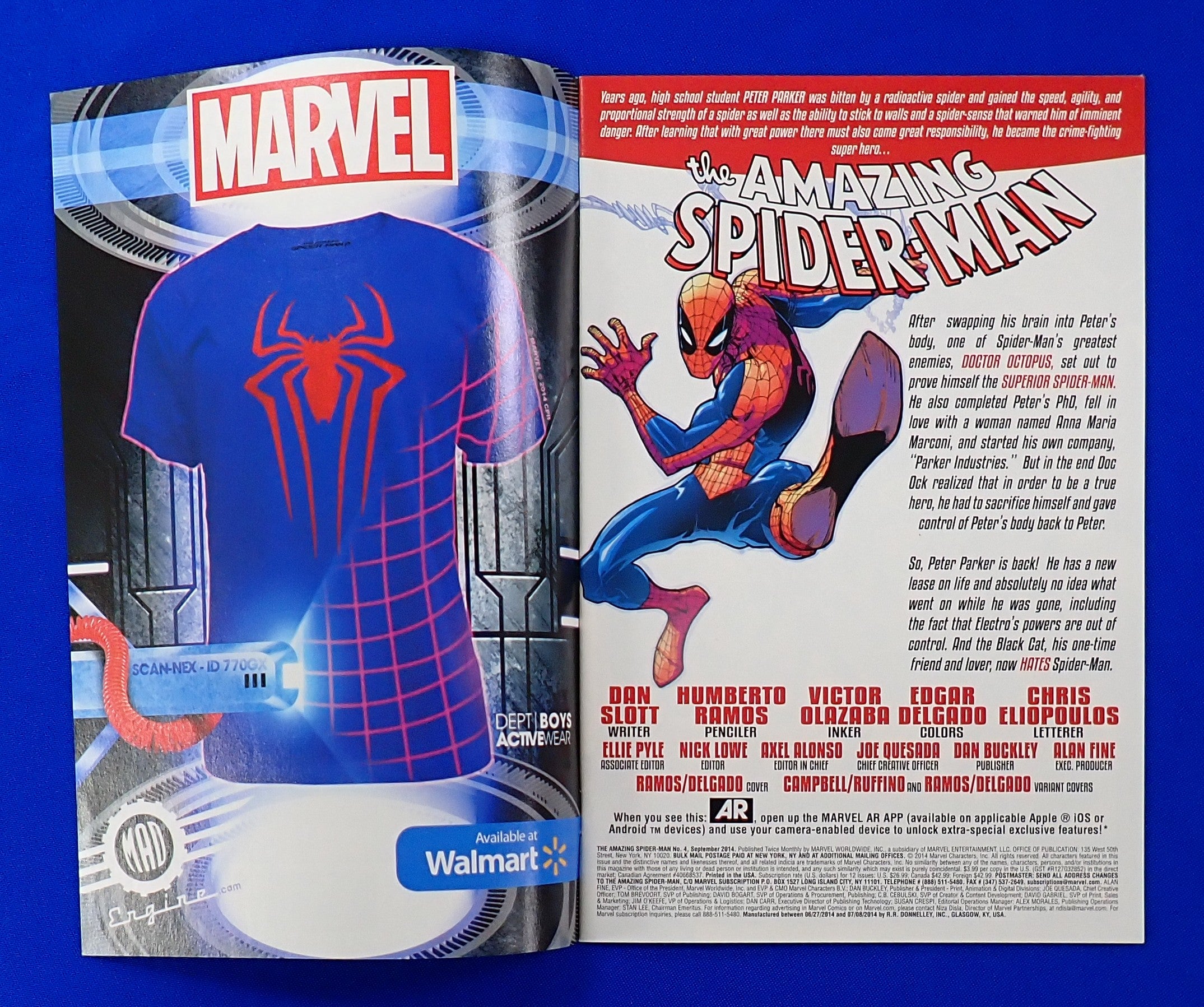 Amazing Spider-Man #4 (2014) - NM+ (9.4+) - 1st Full App. Silk
