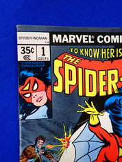 Spider-Woman #1 (1978) - VF (8.0) - Origin and New Costume Debut