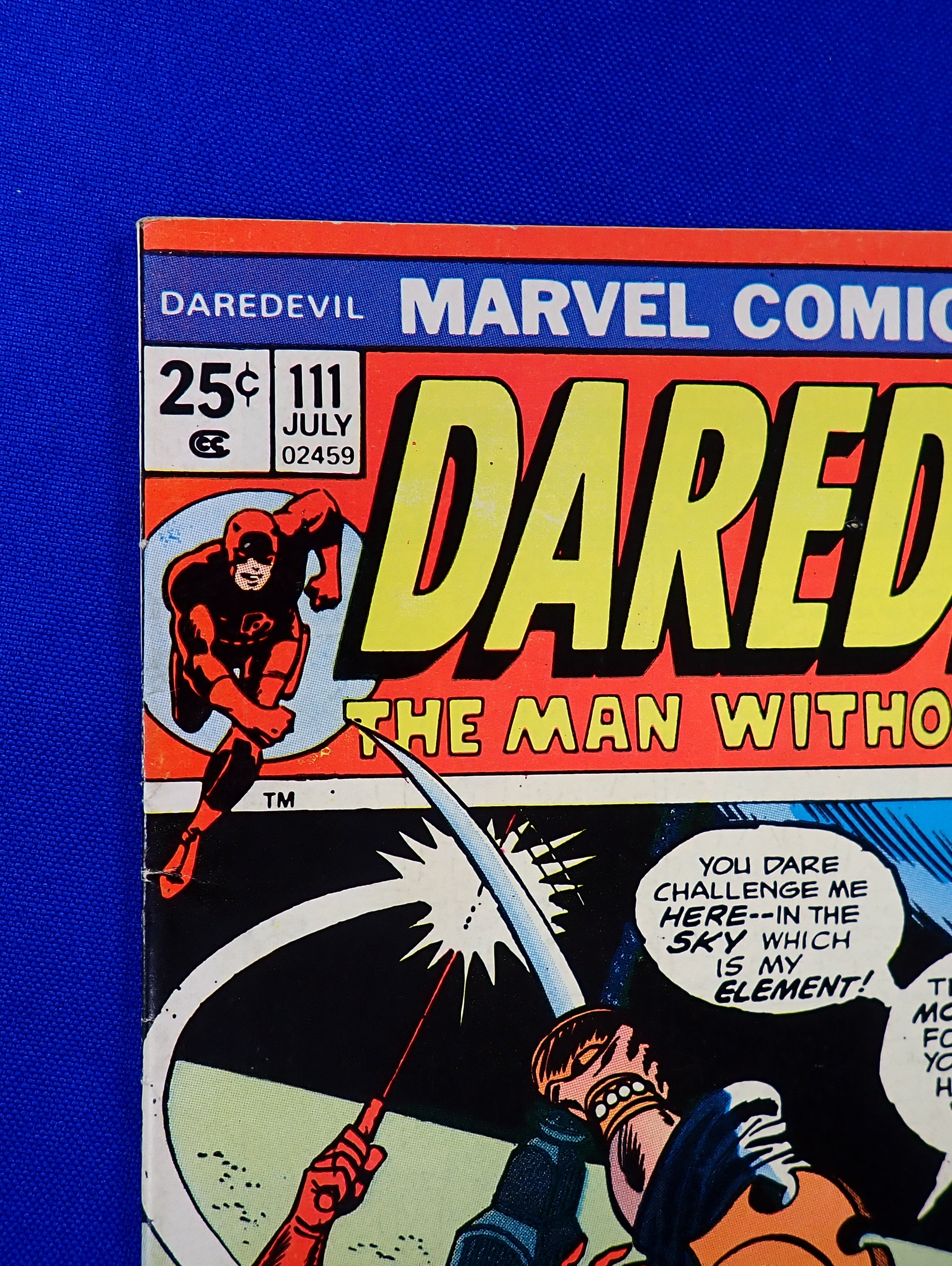 Daredevil #111 (1974) - VF (8.0) - 1st App. + Origin Silver Samurai