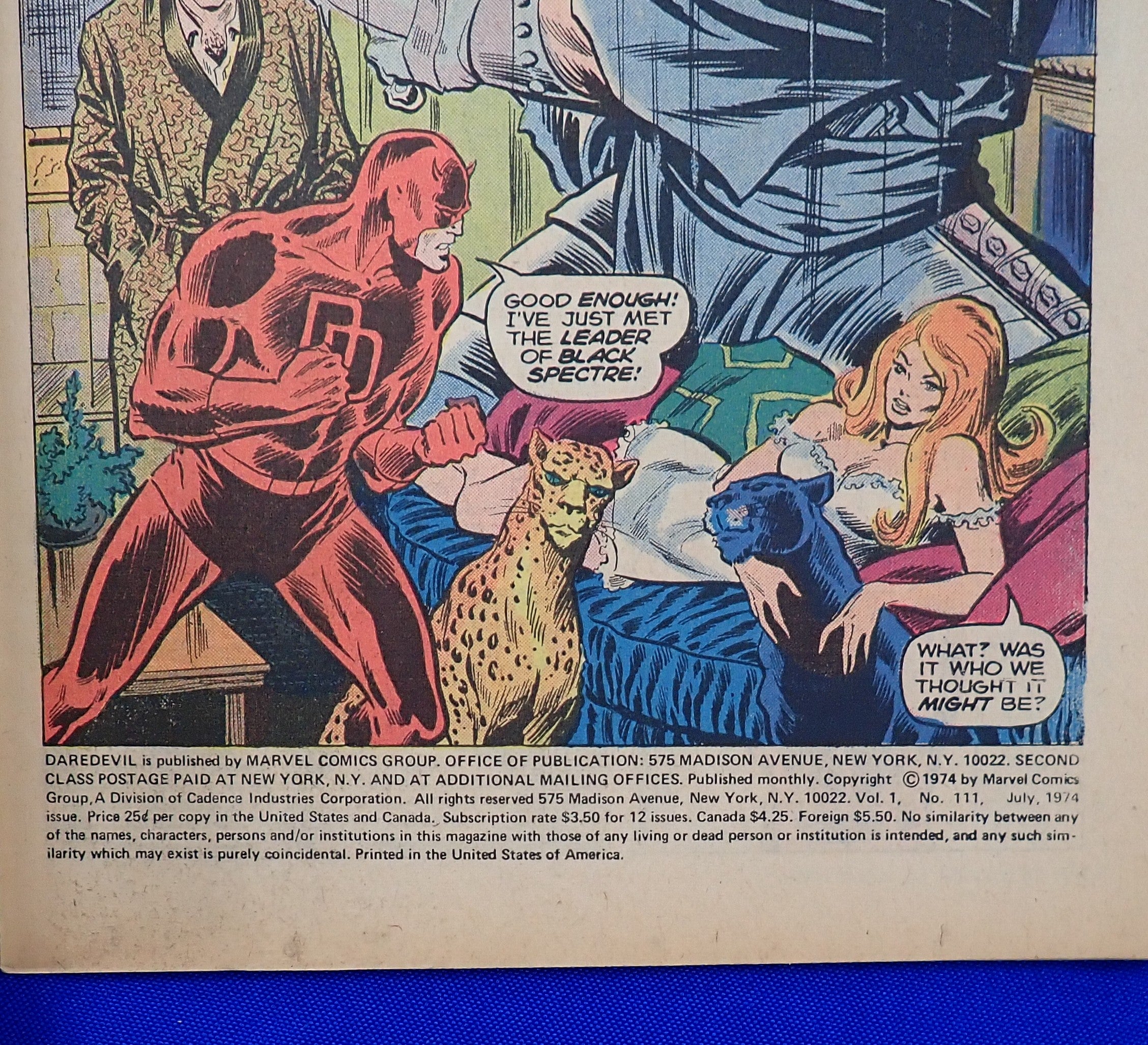 Daredevil #111 (1974) - VF (8.0) - 1st App. + Origin Silver Samurai