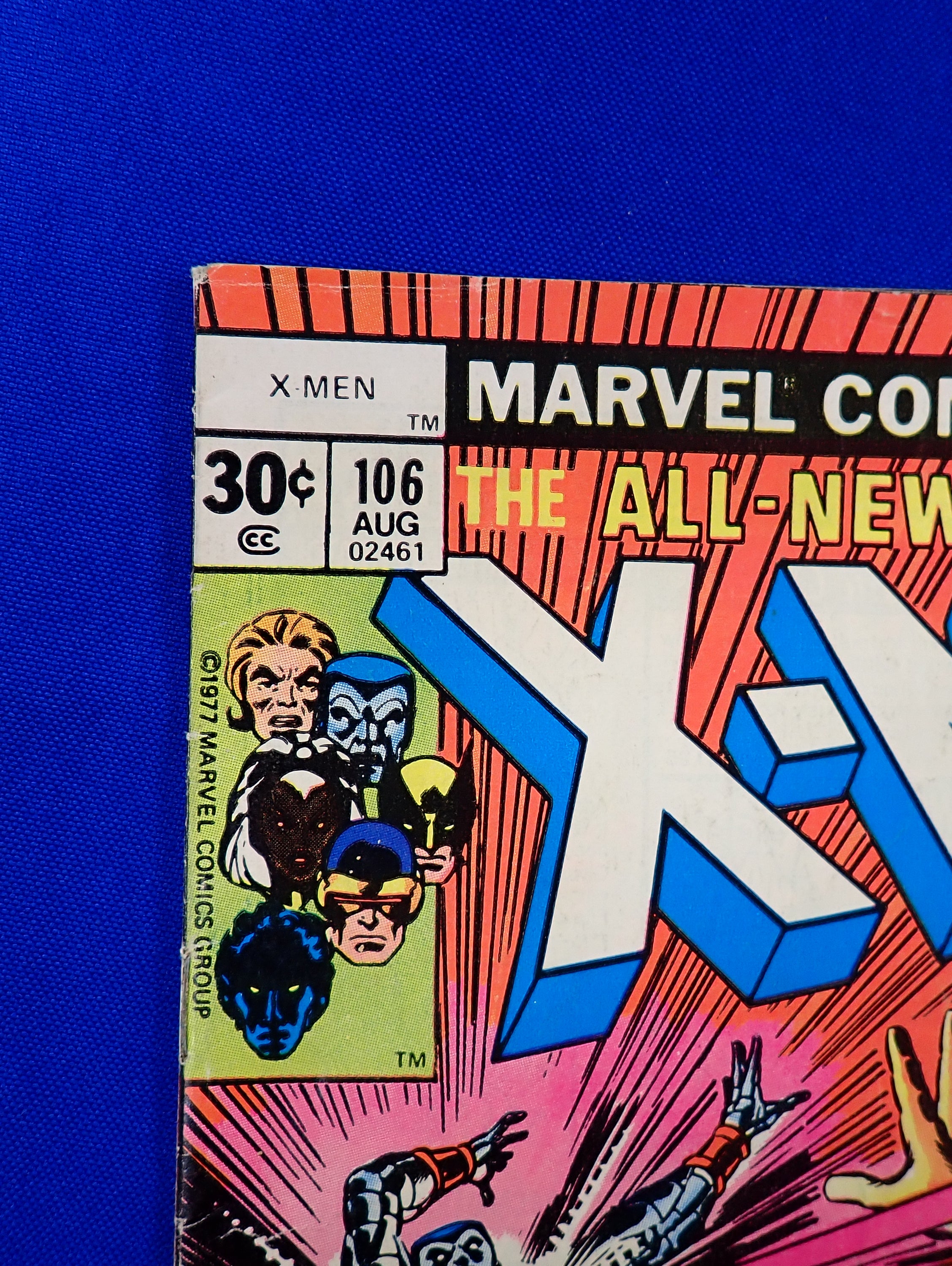 X-Men #106 (1977) - VG- (3.5-4.0) - 1st App. of the Entity