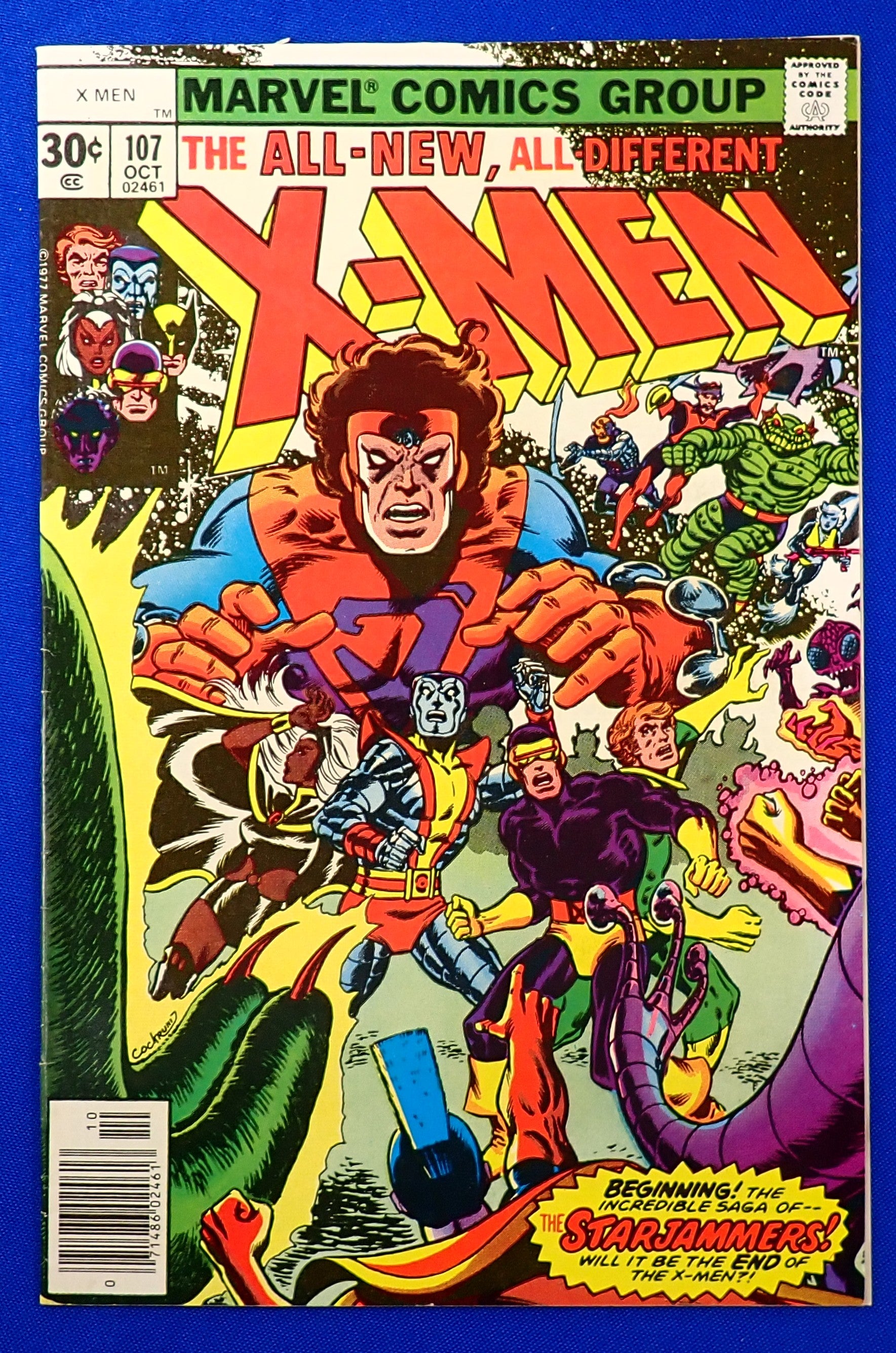 X-Men #107 (1977) - FN/VF (7.0) - Several 1st App.