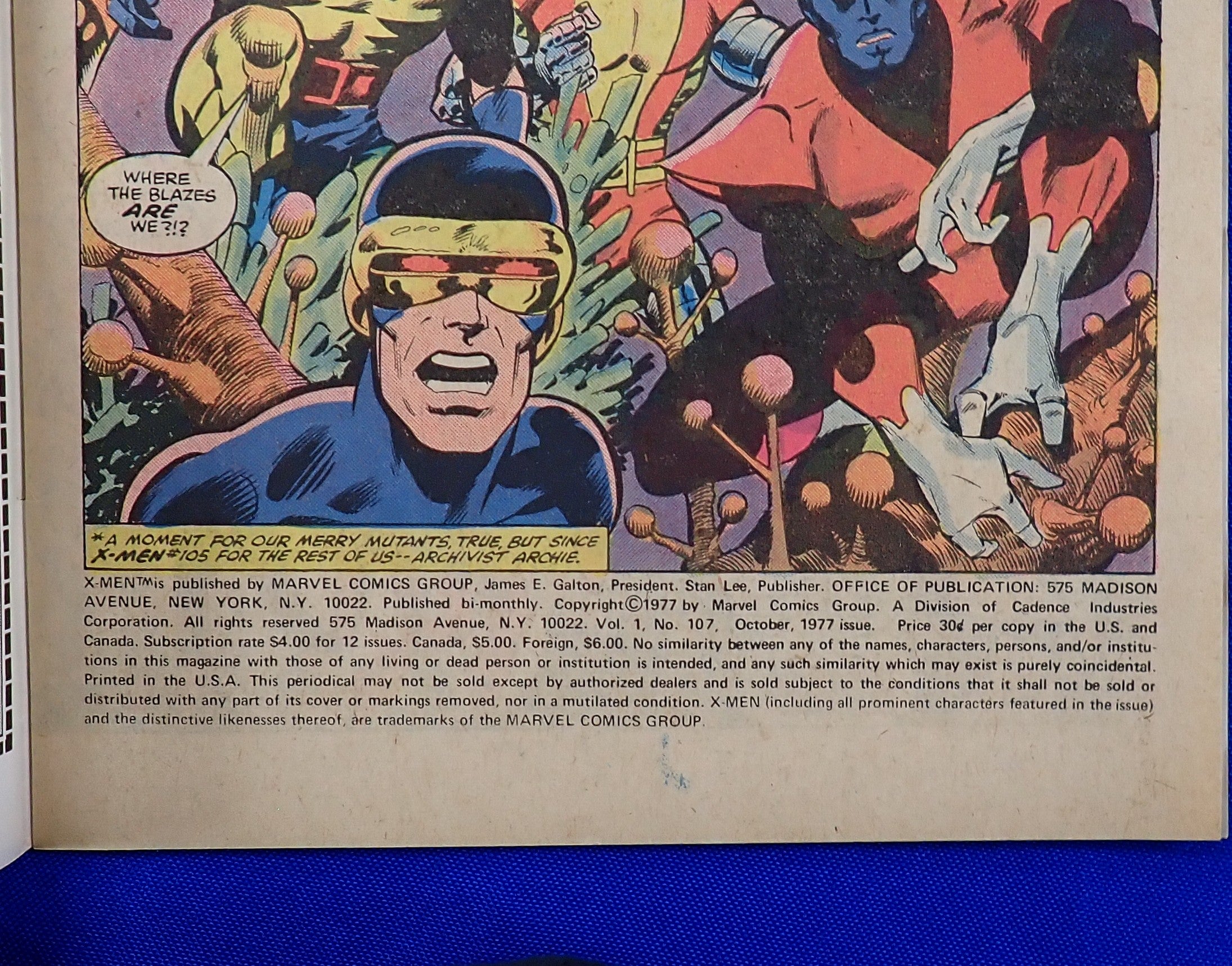 X-Men #107 (1977) - FN/VF (7.0) - Several 1st App.