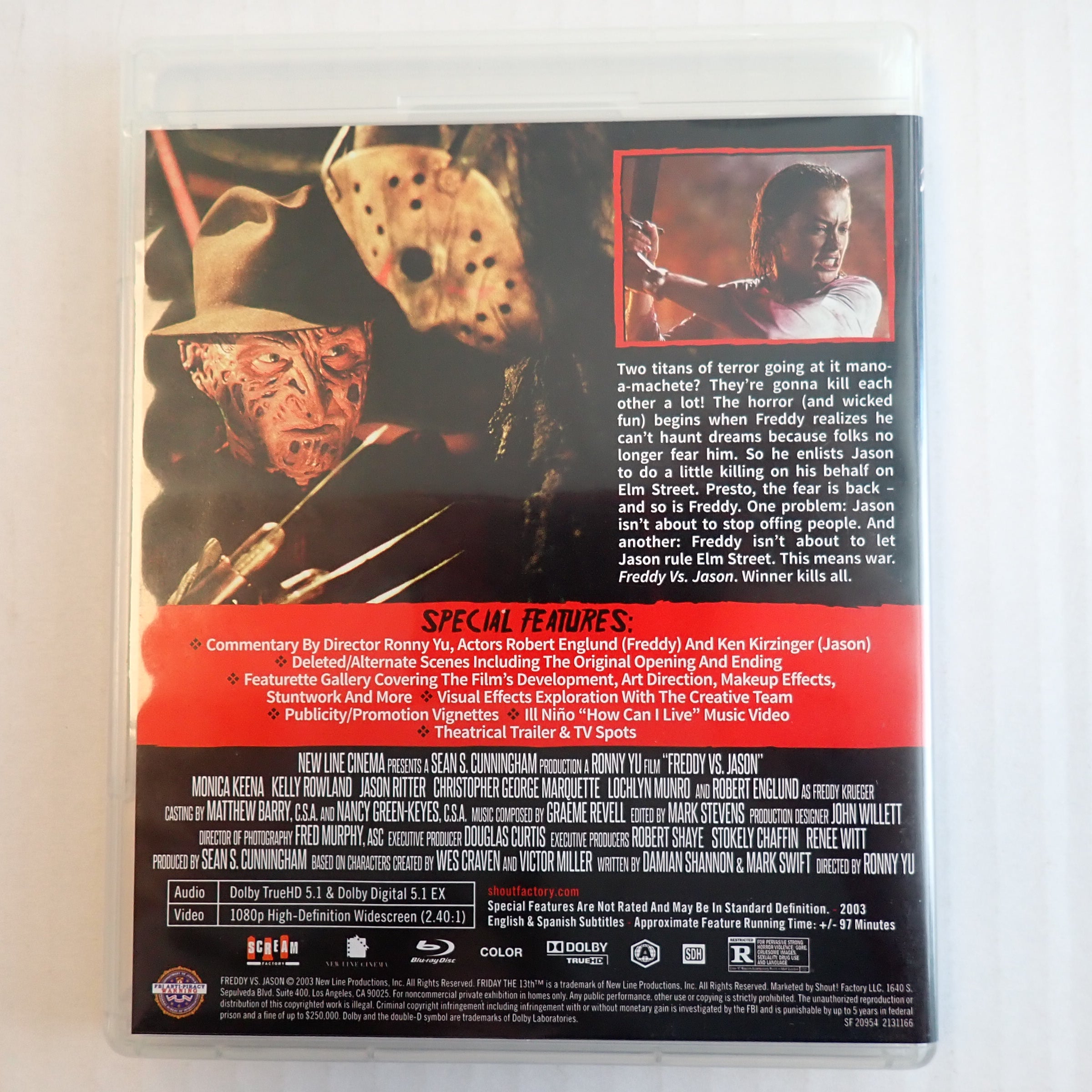 Freddy VS. Jason - Blu-Ray