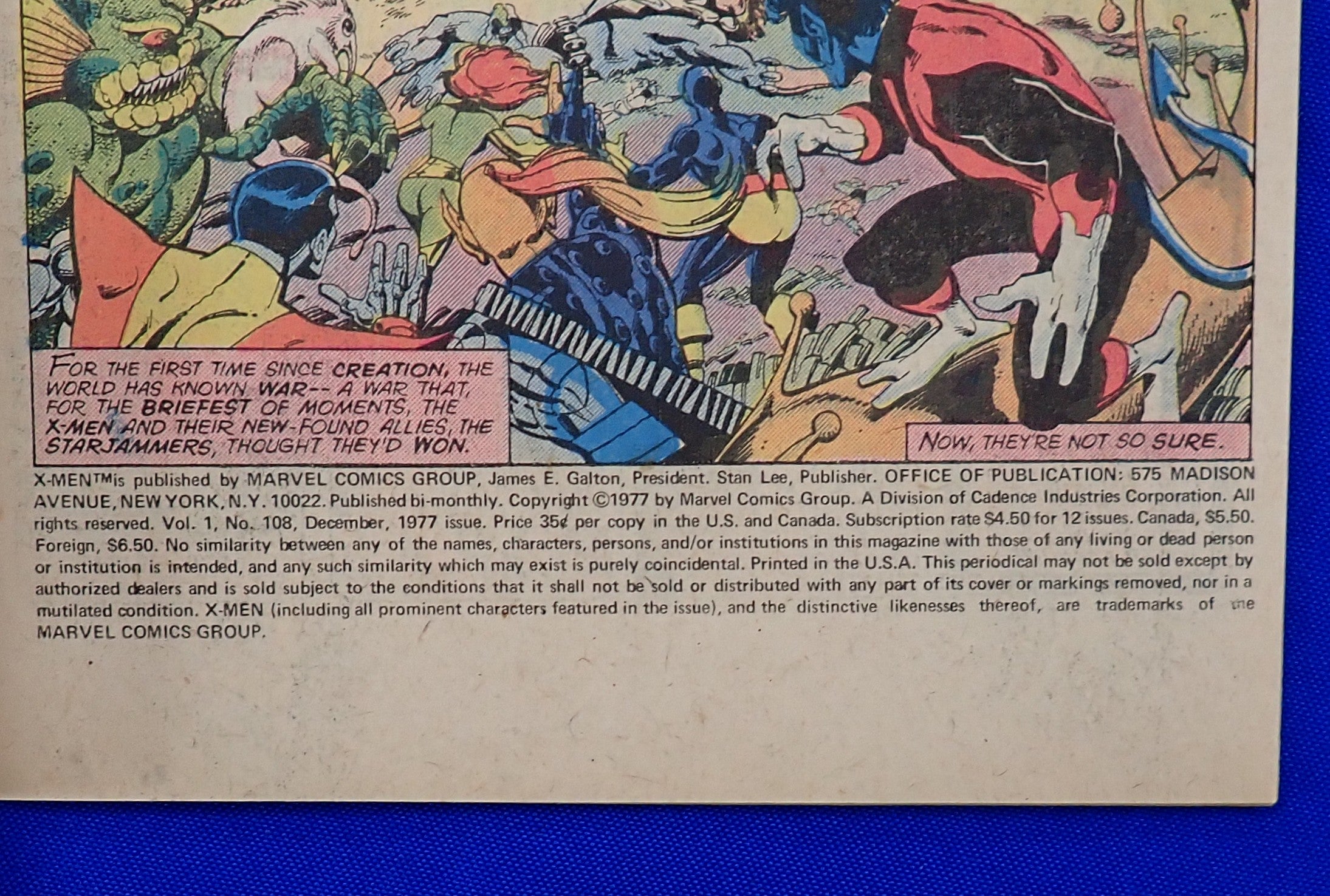 X-Men #108 (1977) - VF (8.0) - 1st John Byrne Artwork
