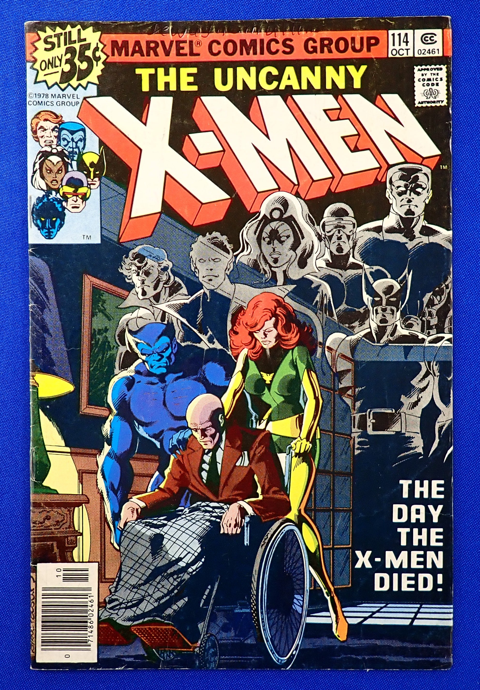 Uncanny X-Men #114 (1978) - VG- (3.5) - Official Title Change