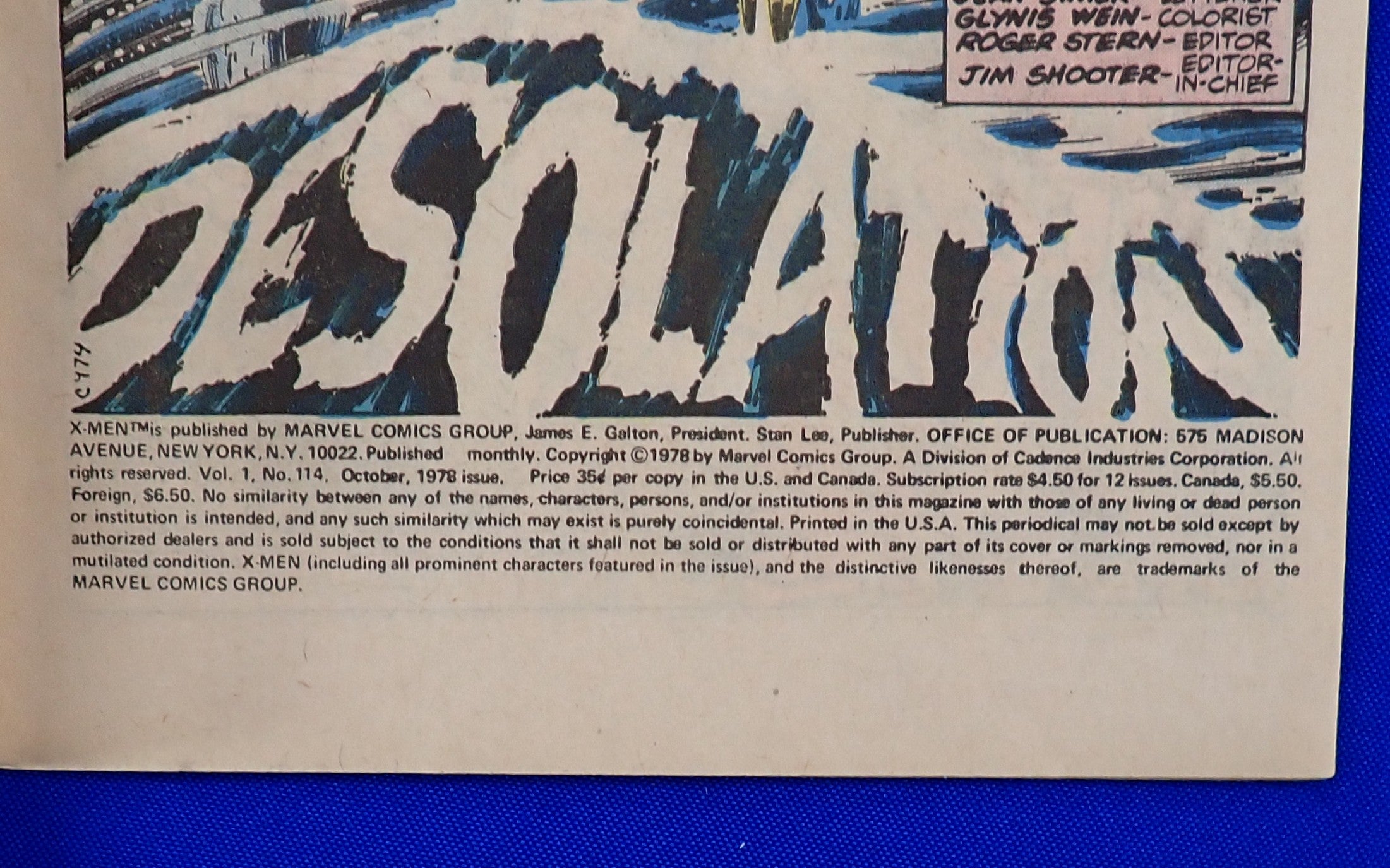 Uncanny X-Men #114 (1978) - VG- (3.5) - Official Title Change