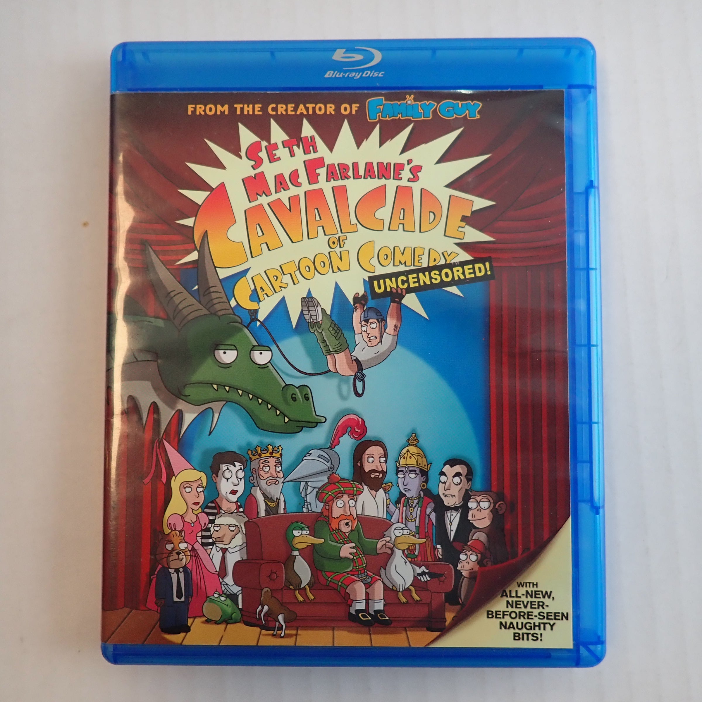 Seth MacFarlane's of Cartoon Comedy (Uncensored) - Blu-Ray