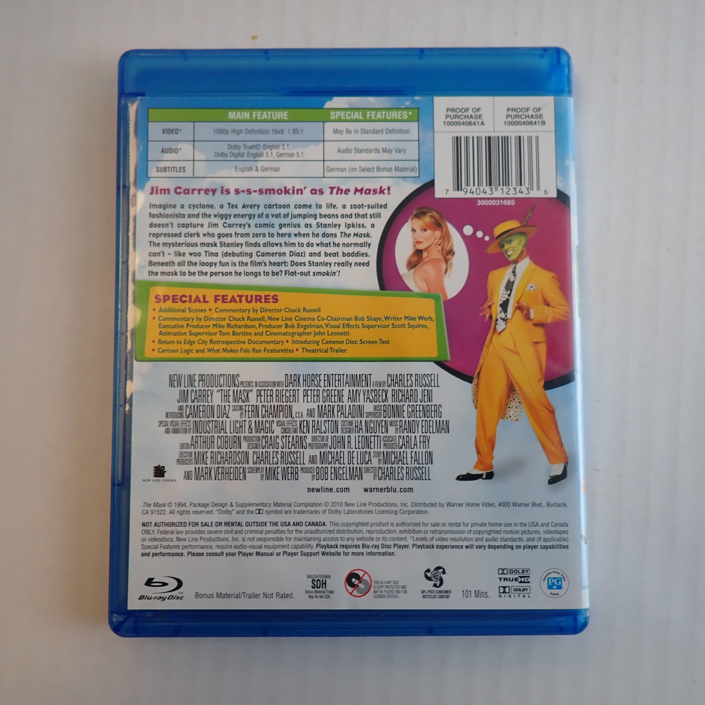 The Mask - Blu-Ray