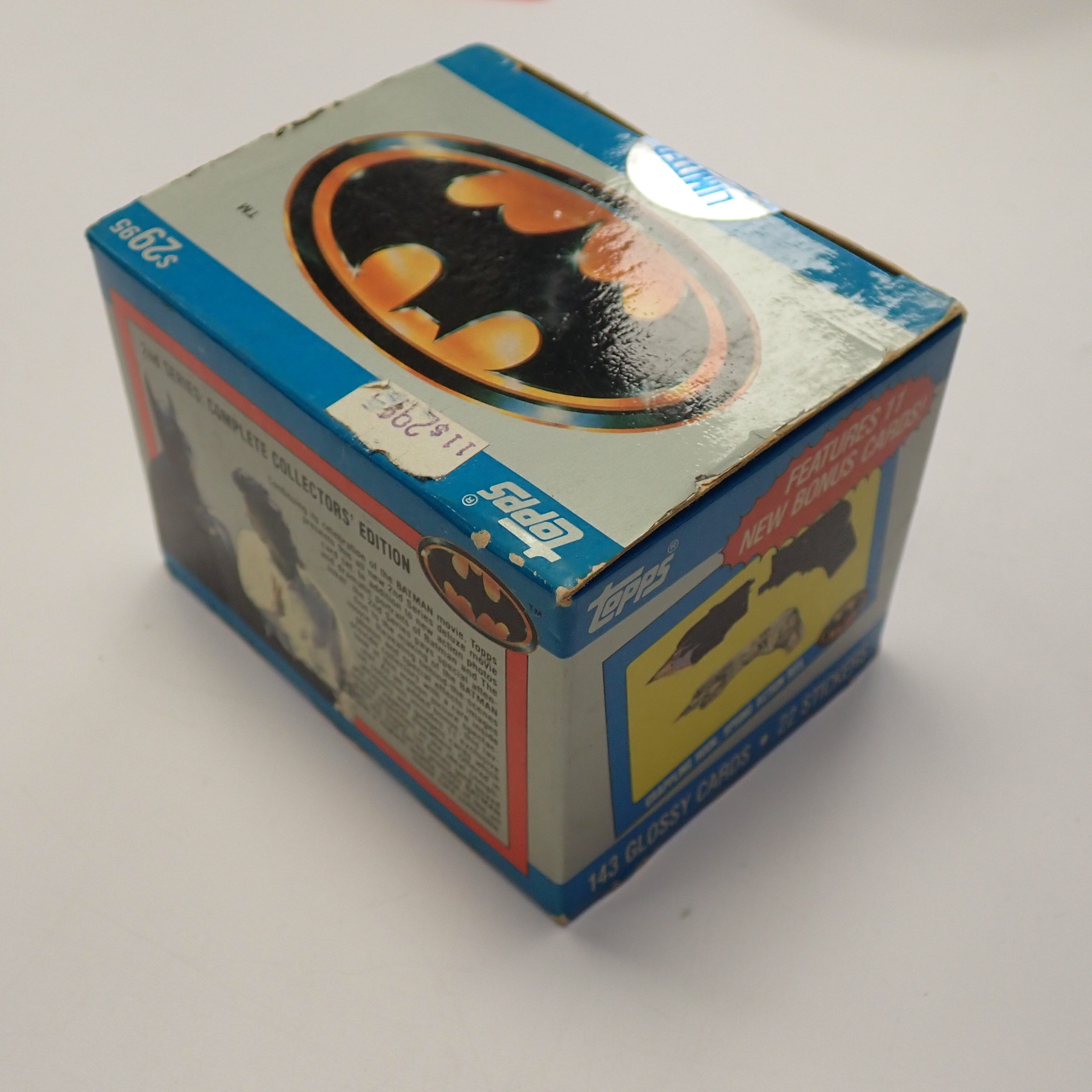 1989 Topps Batman Series 2 Movie Cards - Unopened Box