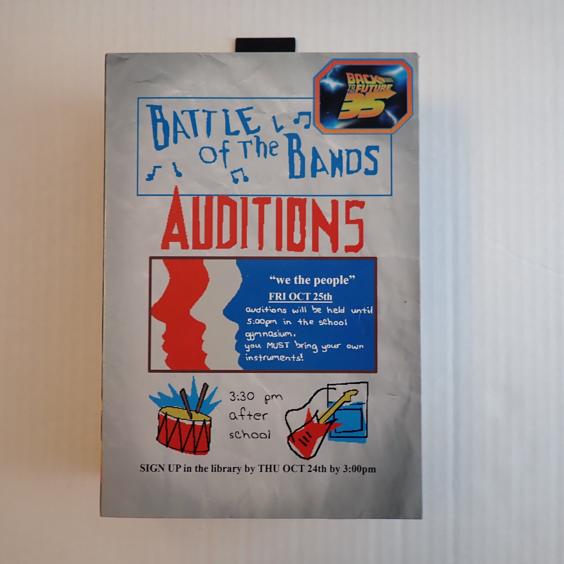 Back to the Future Ultimate Marty McFly Audition - NECA [Pre-Owned]