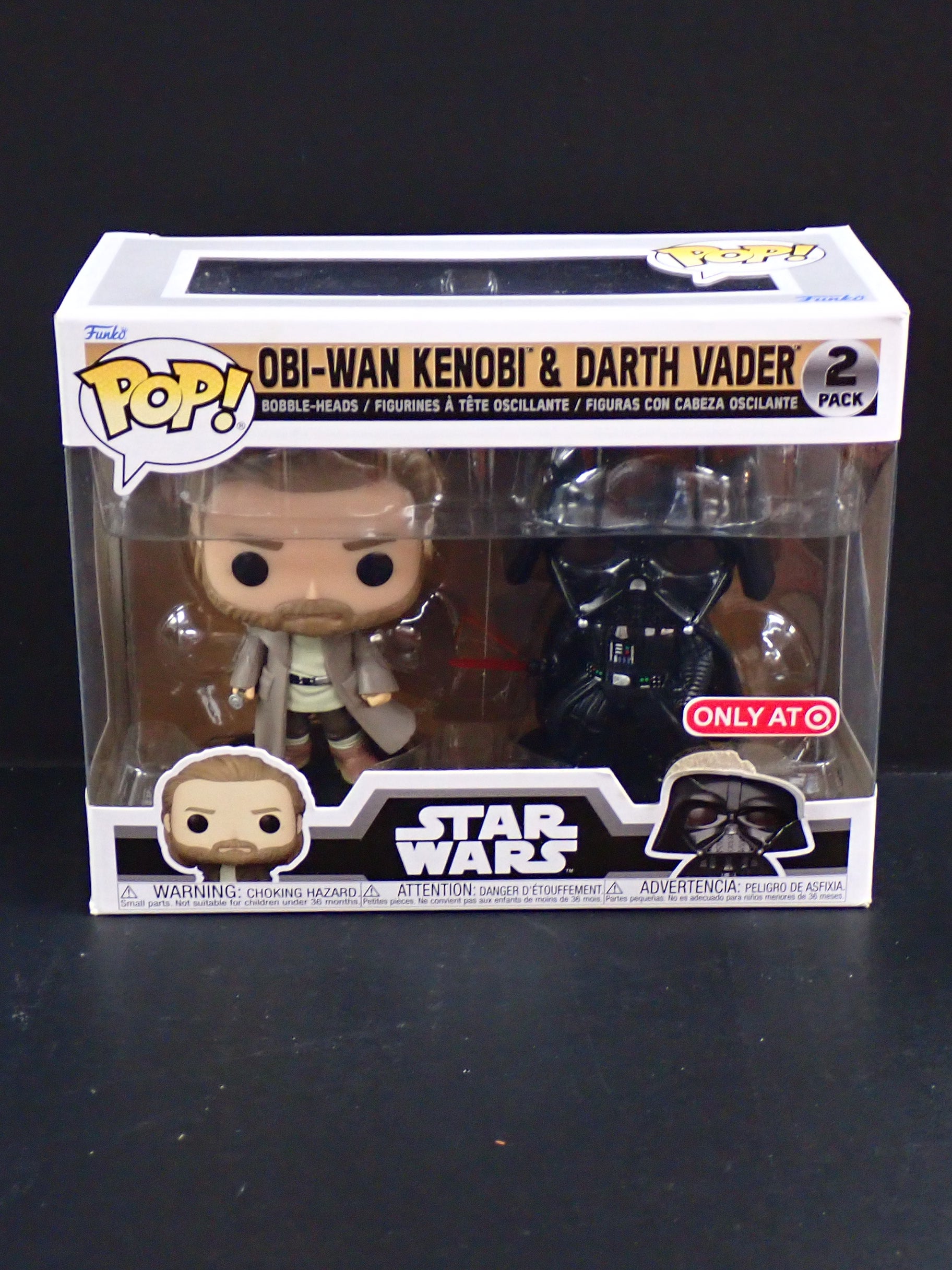Obi-Wan Kenobi & Darth Vader - POP! (2 Pack)