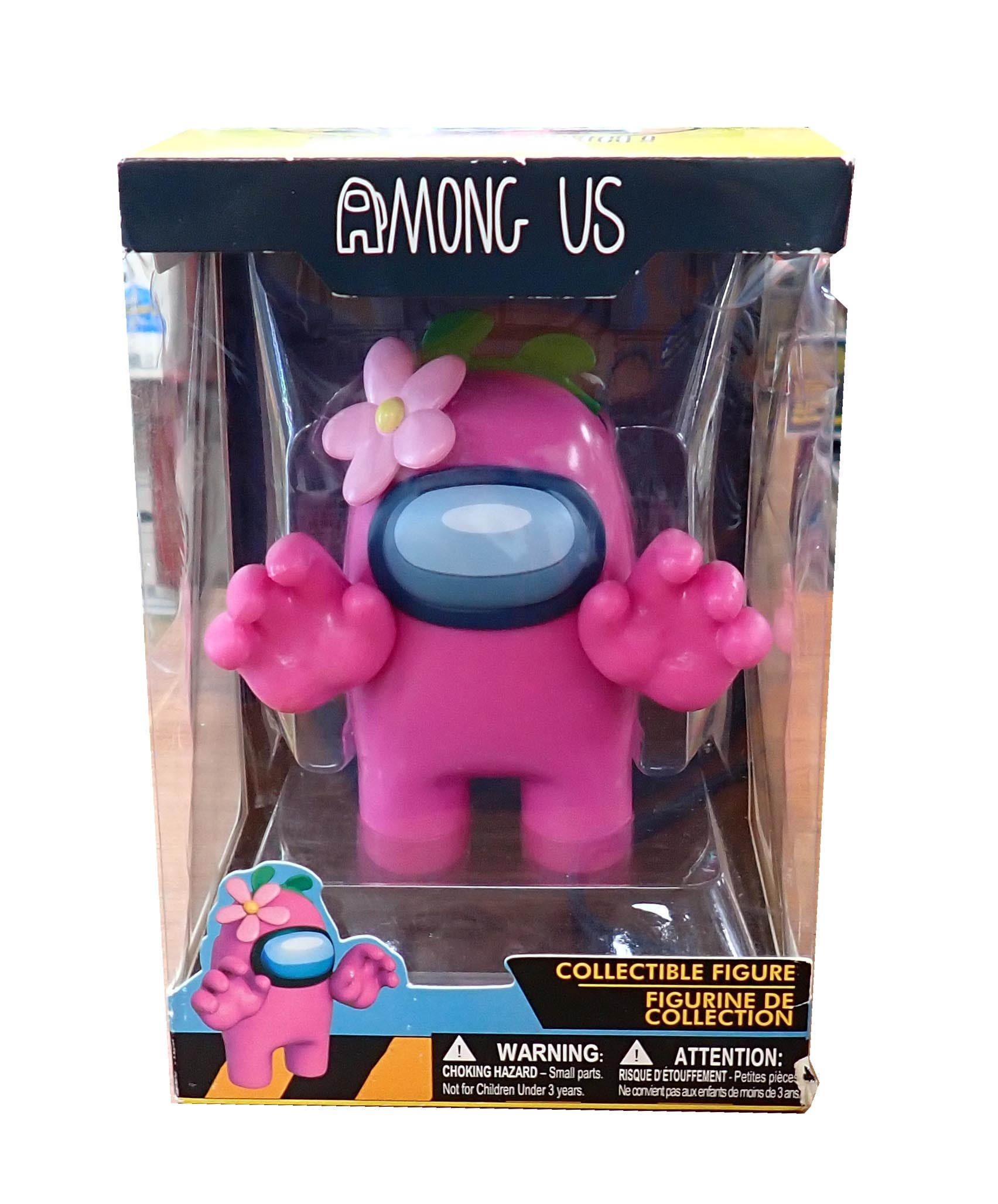 Among Us Pink Crewmate - Toikido Figure [Pre-Owned]