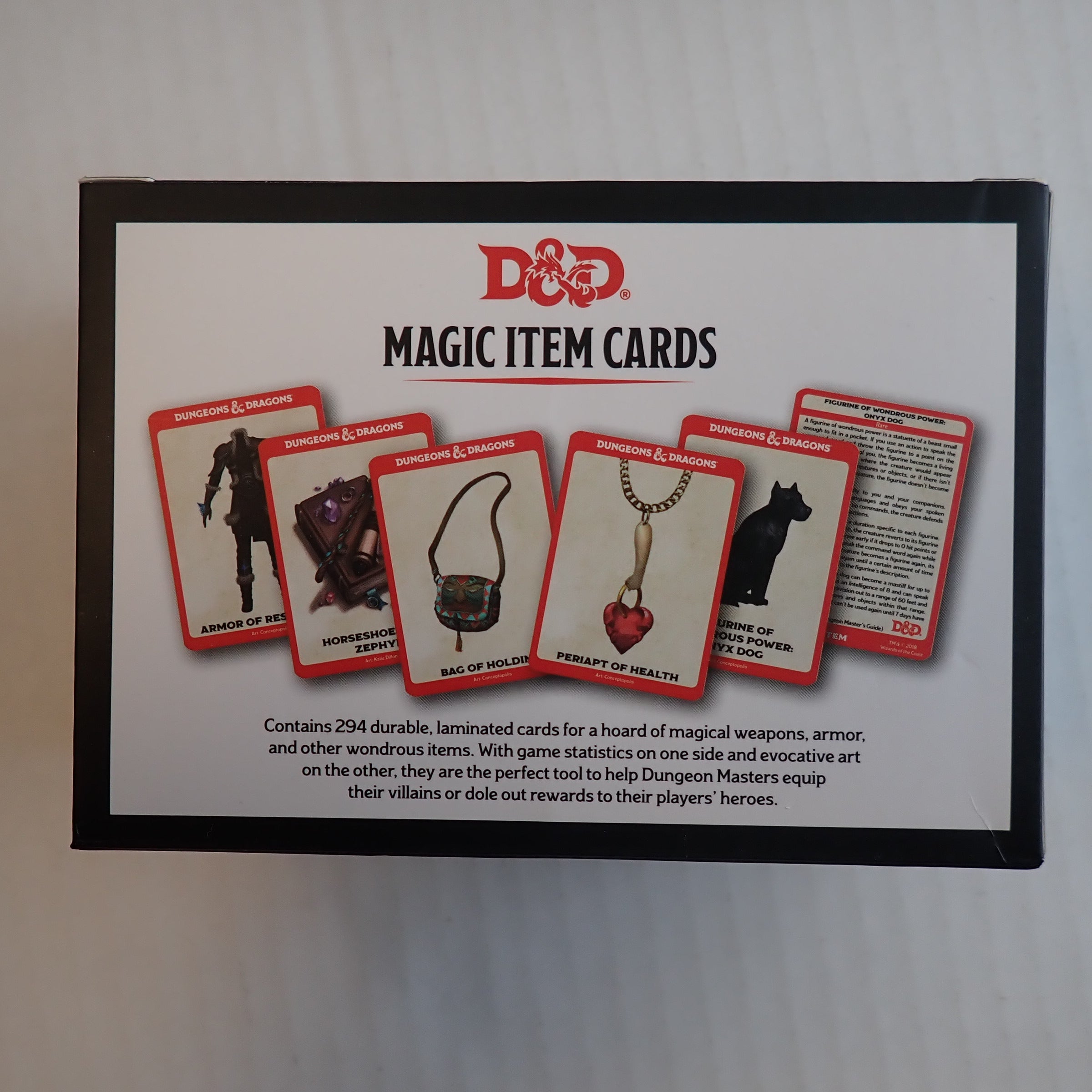 Magic Item Cards Dungeons & Dragons 5th edition